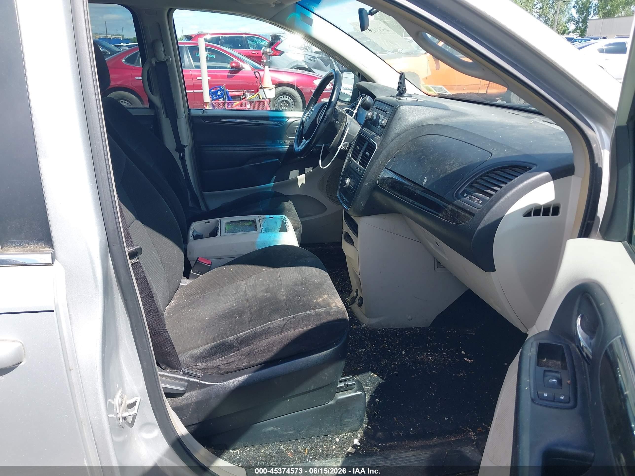 2012 Dodge Grand Caravan Crew Silver vin: 2C4RDGDG1CR128835
