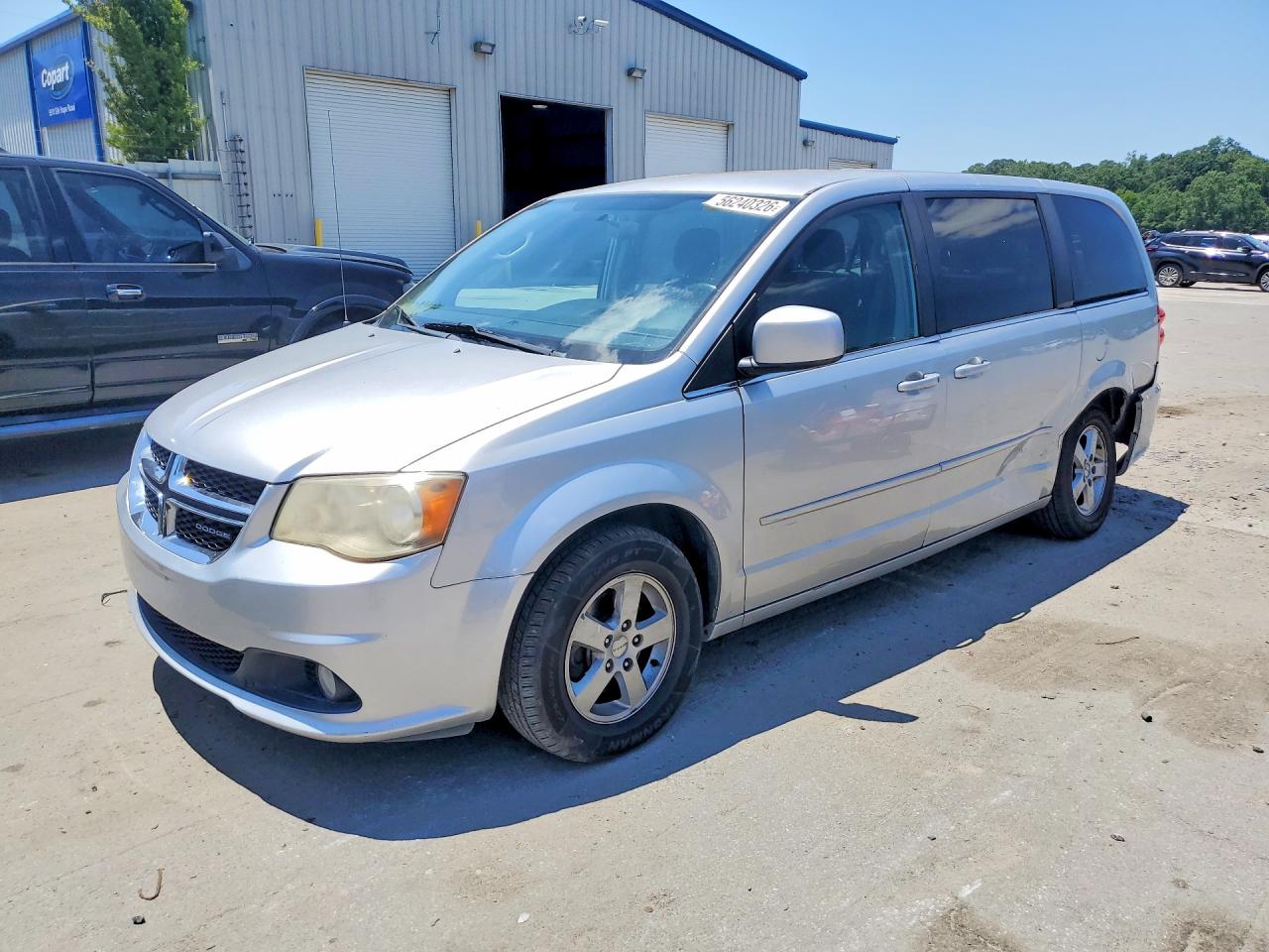 2012 Dodge Grand Caravan Crew Silver vin: 2C4RDGDG1CR219670