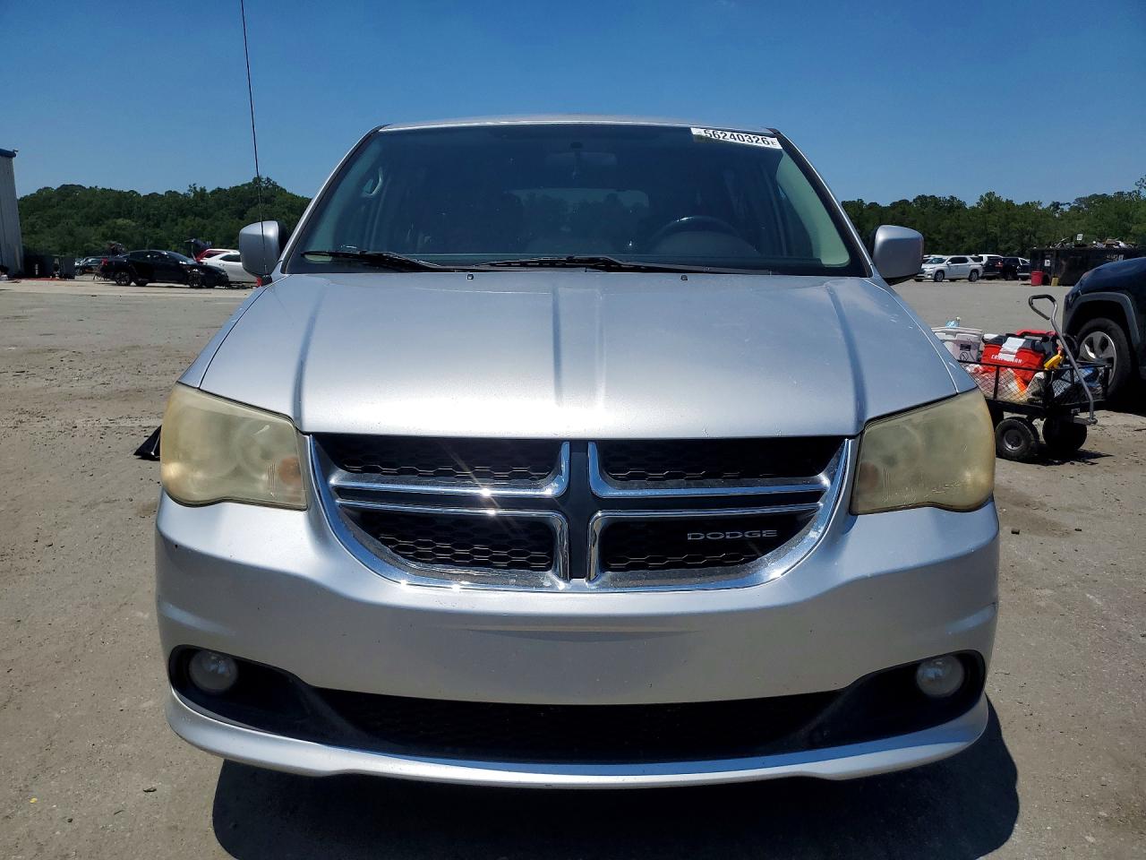 2012 Dodge Grand Caravan Crew Silver vin: 2C4RDGDG1CR219670