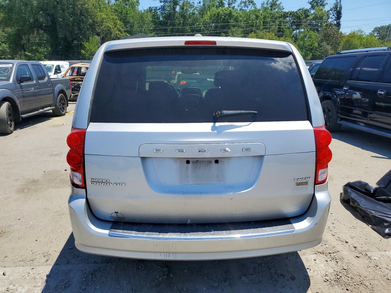 2012 Dodge Grand Caravan Crew Silver vin: 2C4RDGDG1CR219670