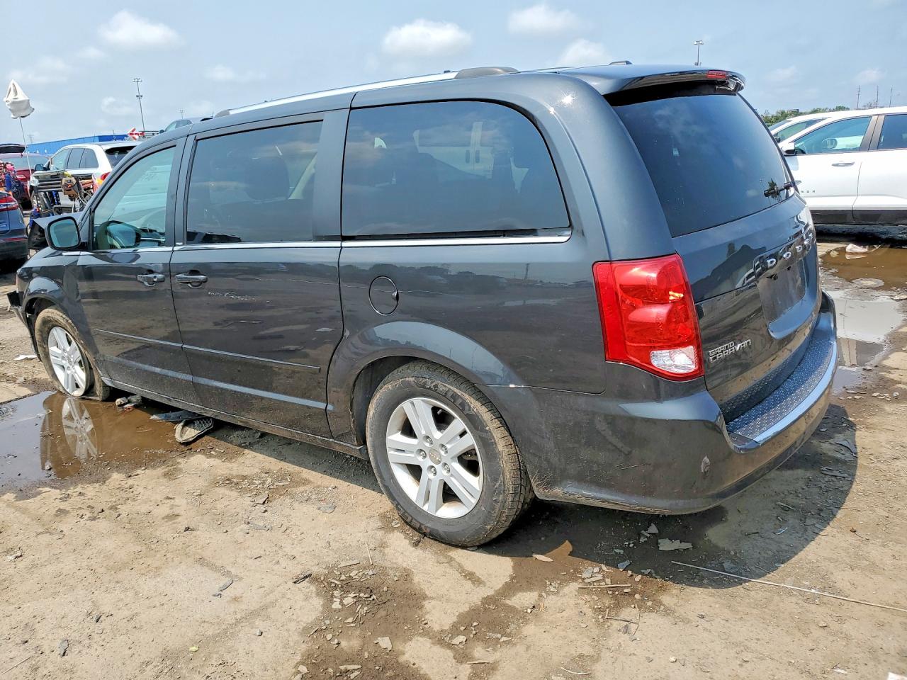 2012 Dodge Grand Caravan Crew Gray vin: 2C4RDGDG1CR408996