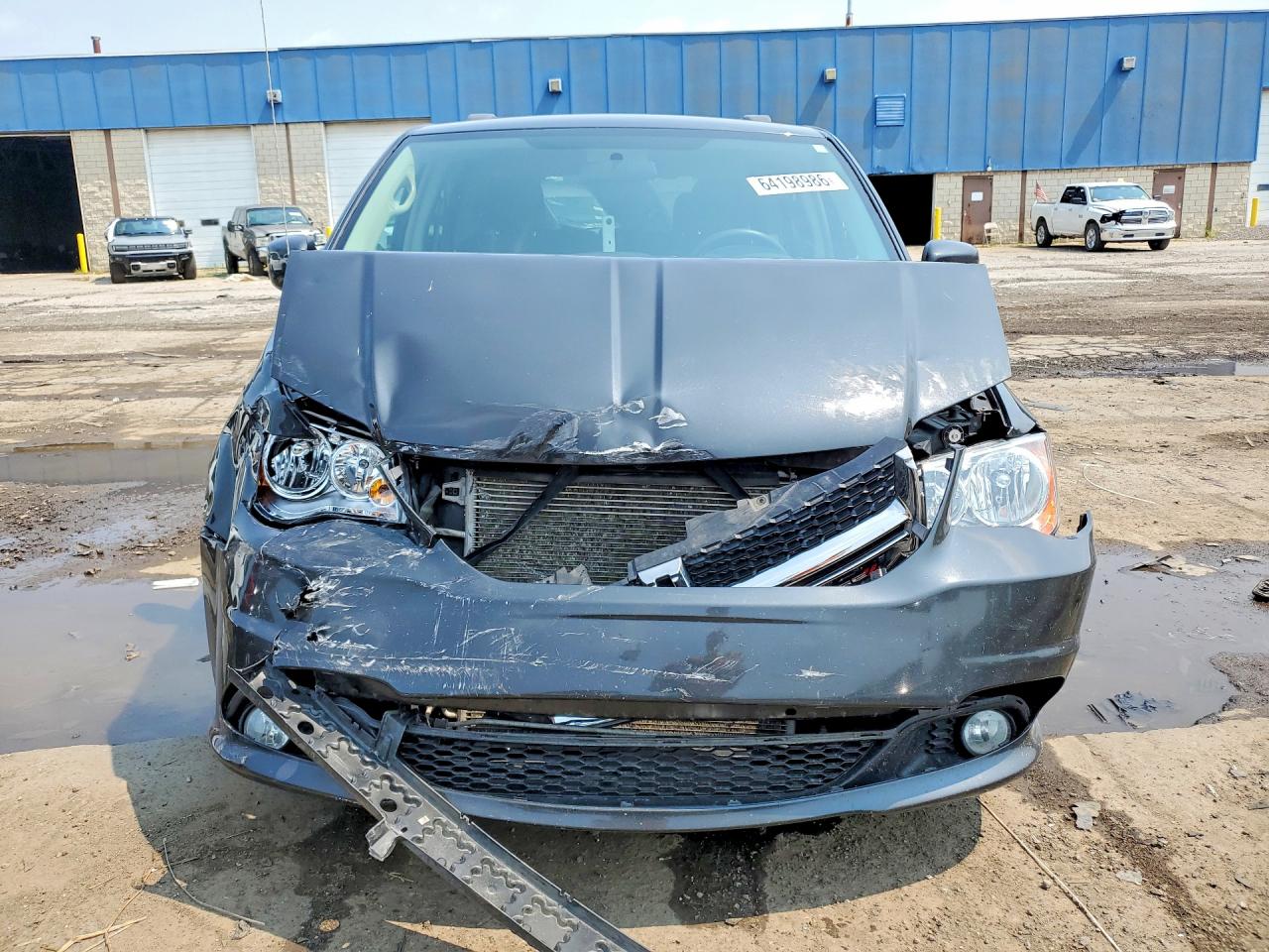 2012 Dodge Grand Caravan Crew Gray vin: 2C4RDGDG1CR408996