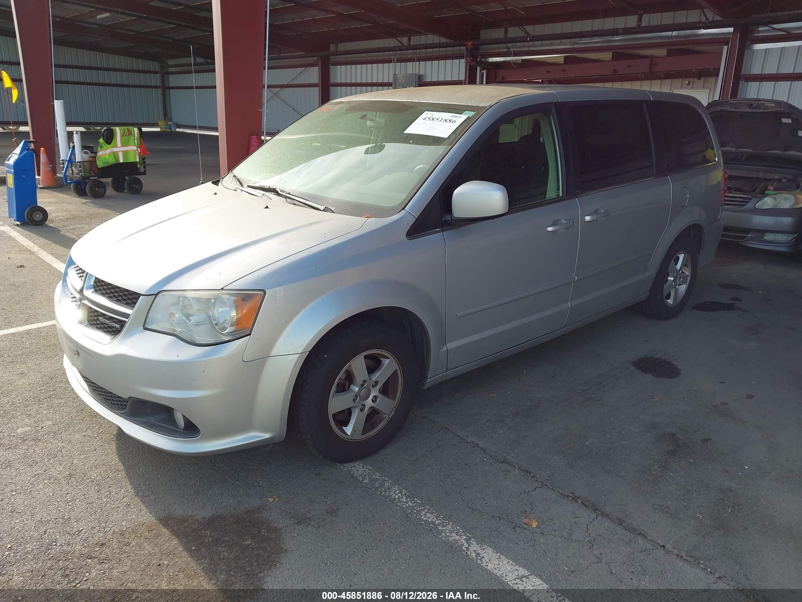 2012 Dodge Grand Caravan Crew Gray vin: 2C4RDGDG2CR100834