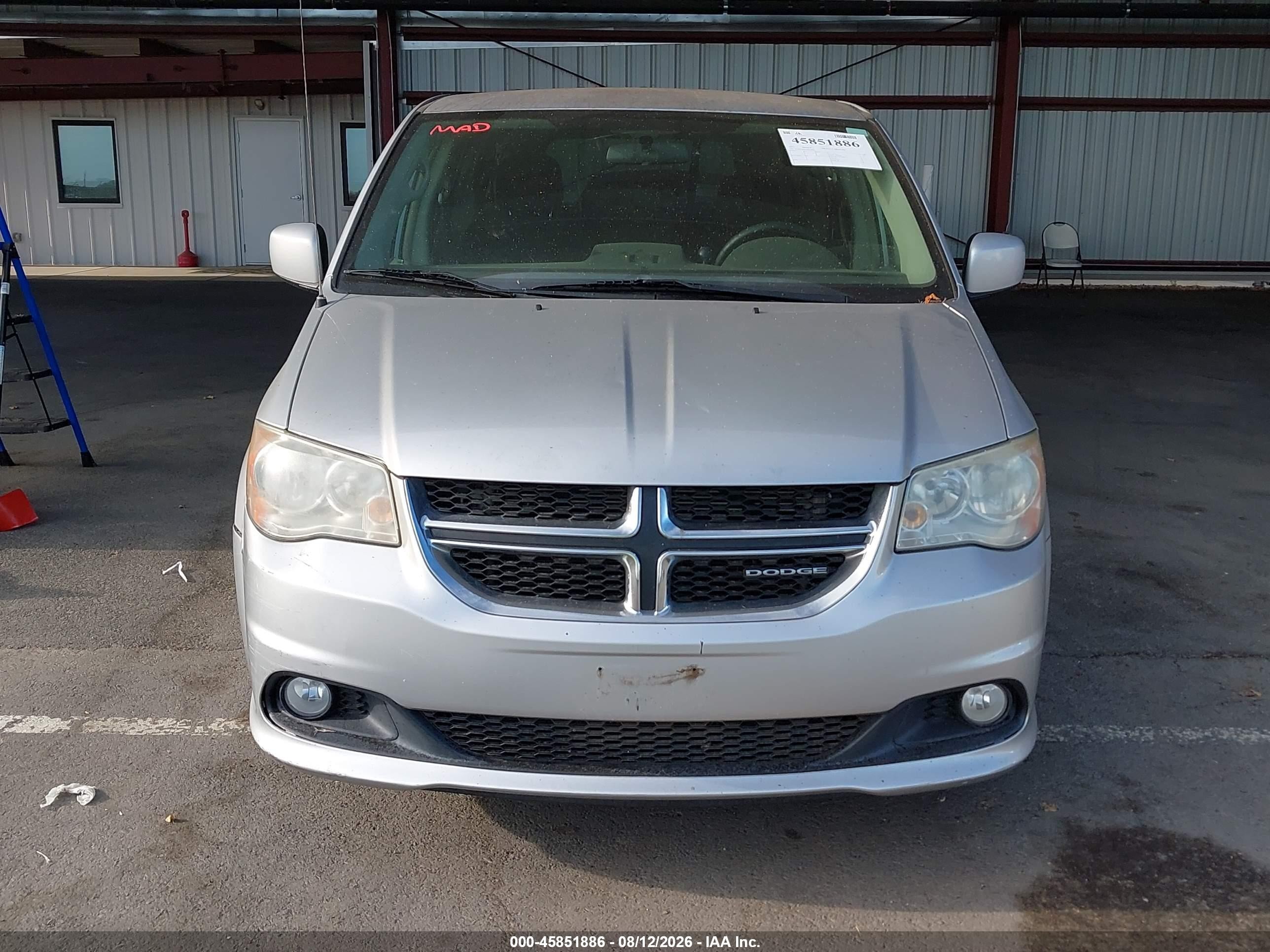 2012 Dodge Grand Caravan Crew Gray vin: 2C4RDGDG2CR100834