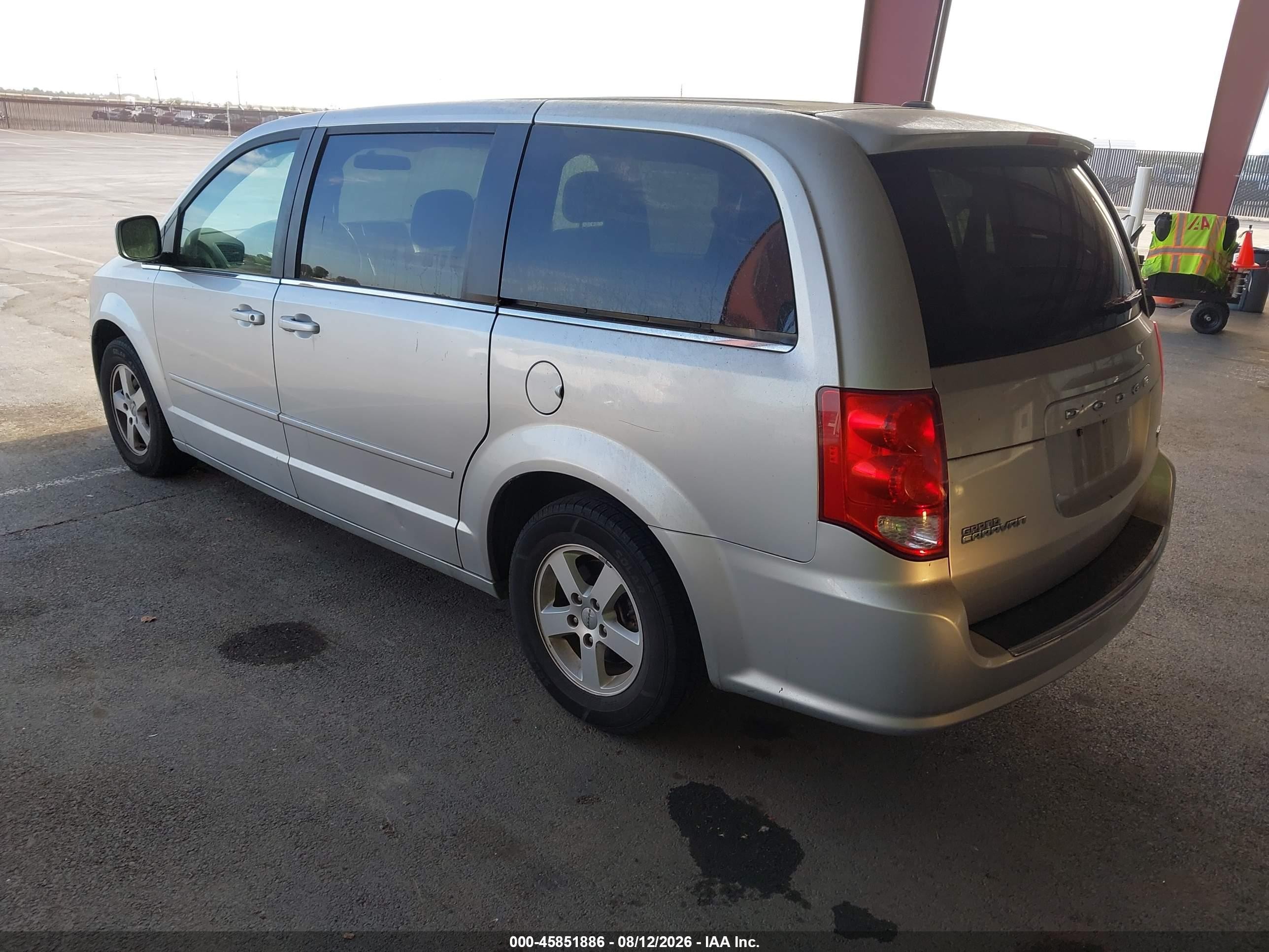 2012 Dodge Grand Caravan Crew Gray vin: 2C4RDGDG2CR100834