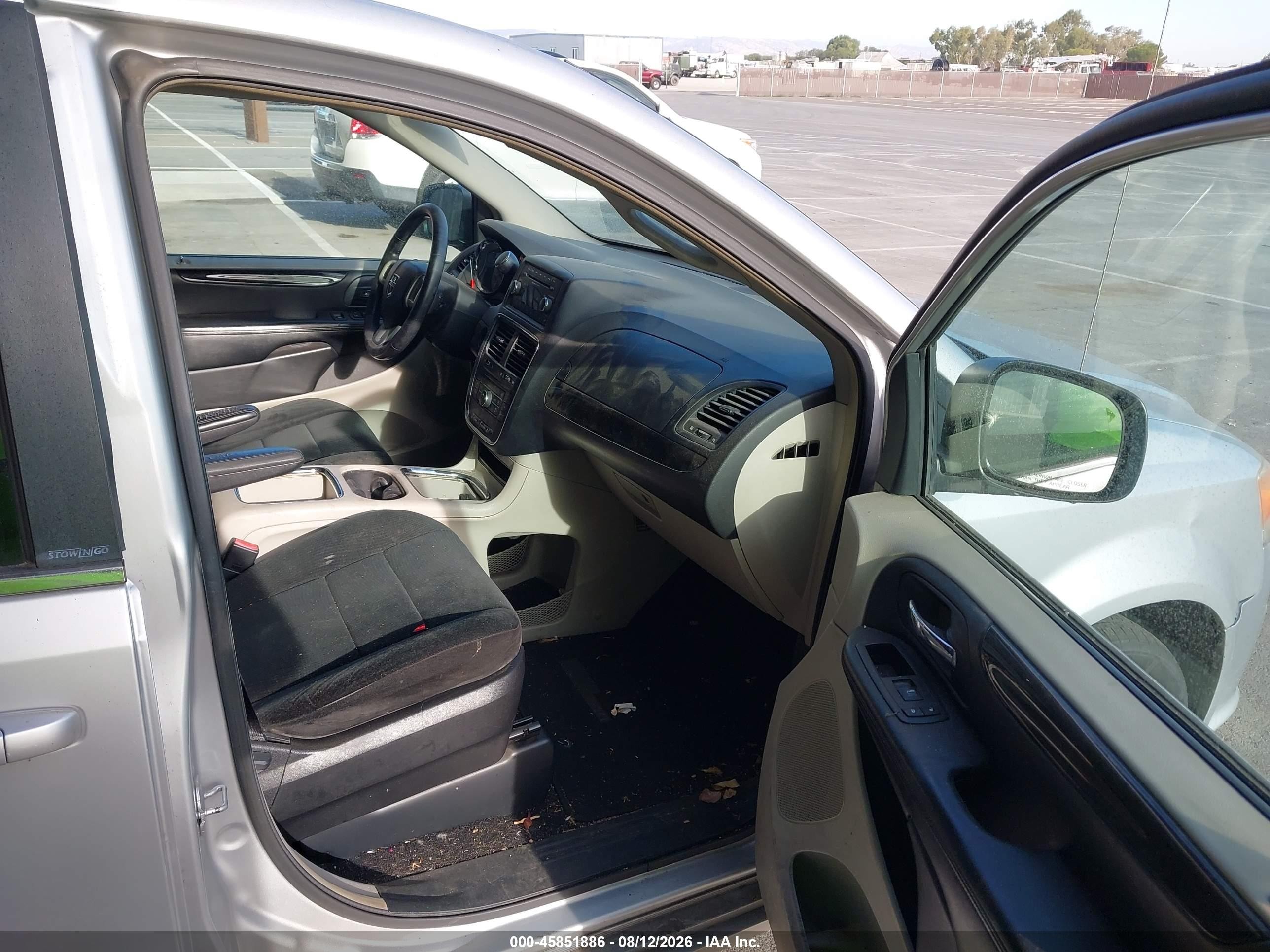 2012 Dodge Grand Caravan Crew Gray vin: 2C4RDGDG2CR100834
