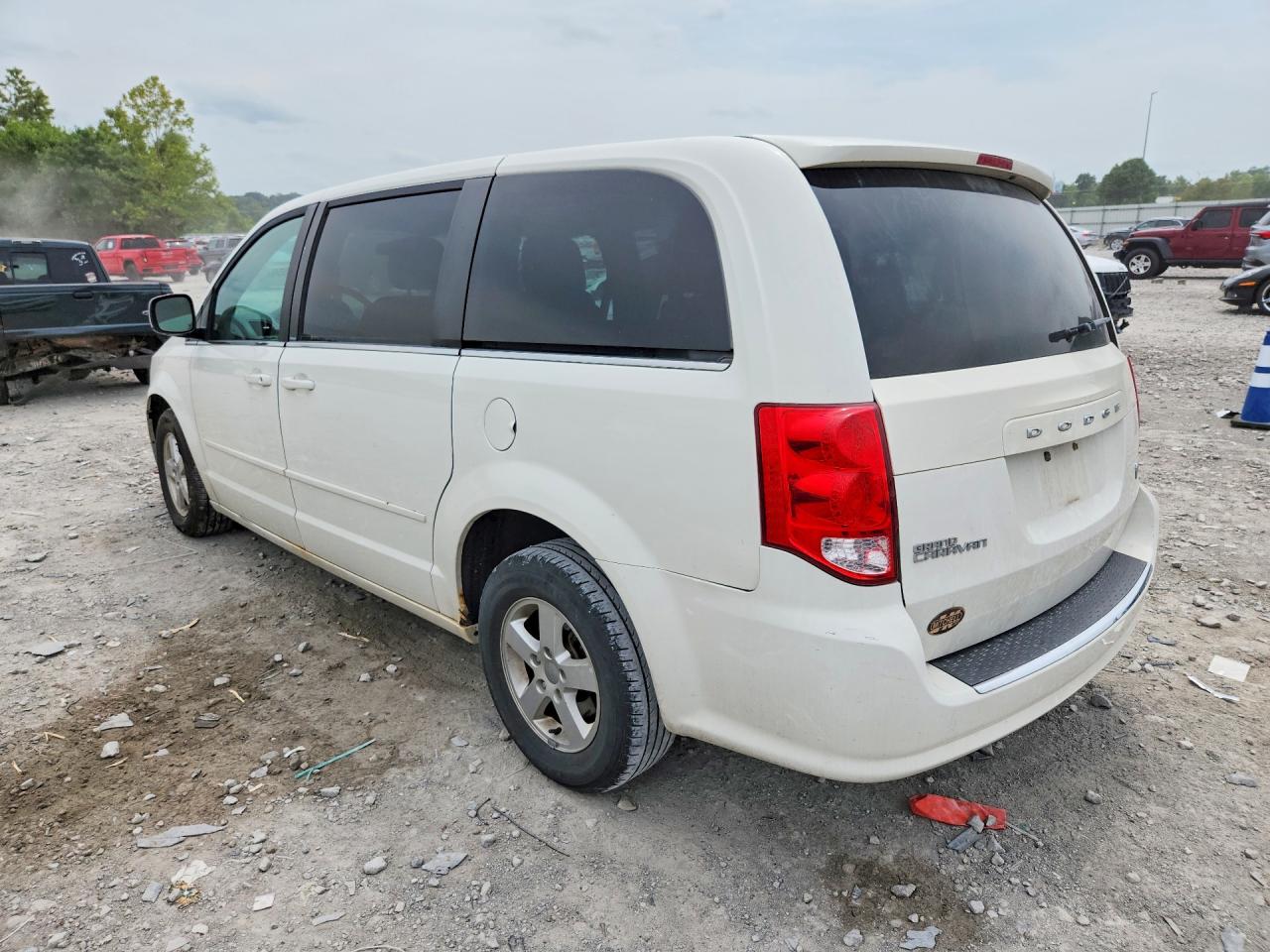 2012 Dodge Grand Caravan Crew White vin: 2C4RDGDG2CR110022
