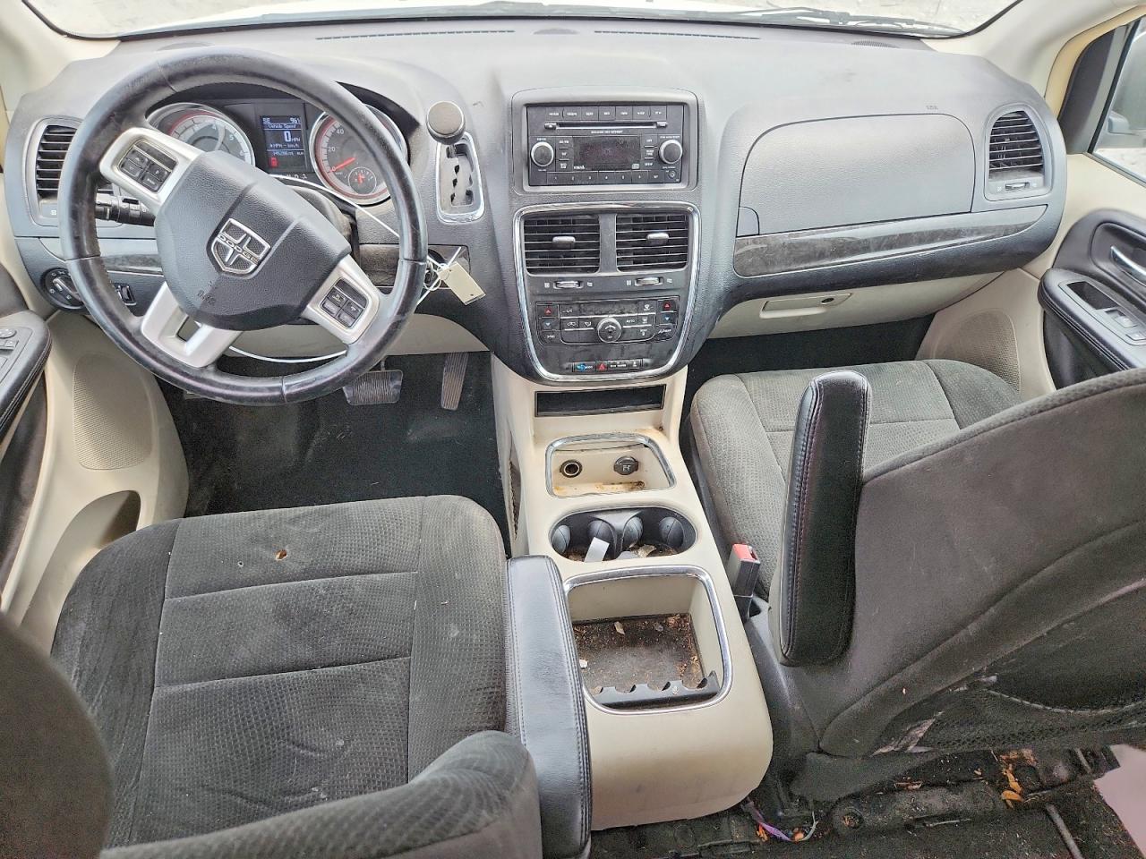 2012 Dodge Grand Caravan Crew White vin: 2C4RDGDG2CR110022