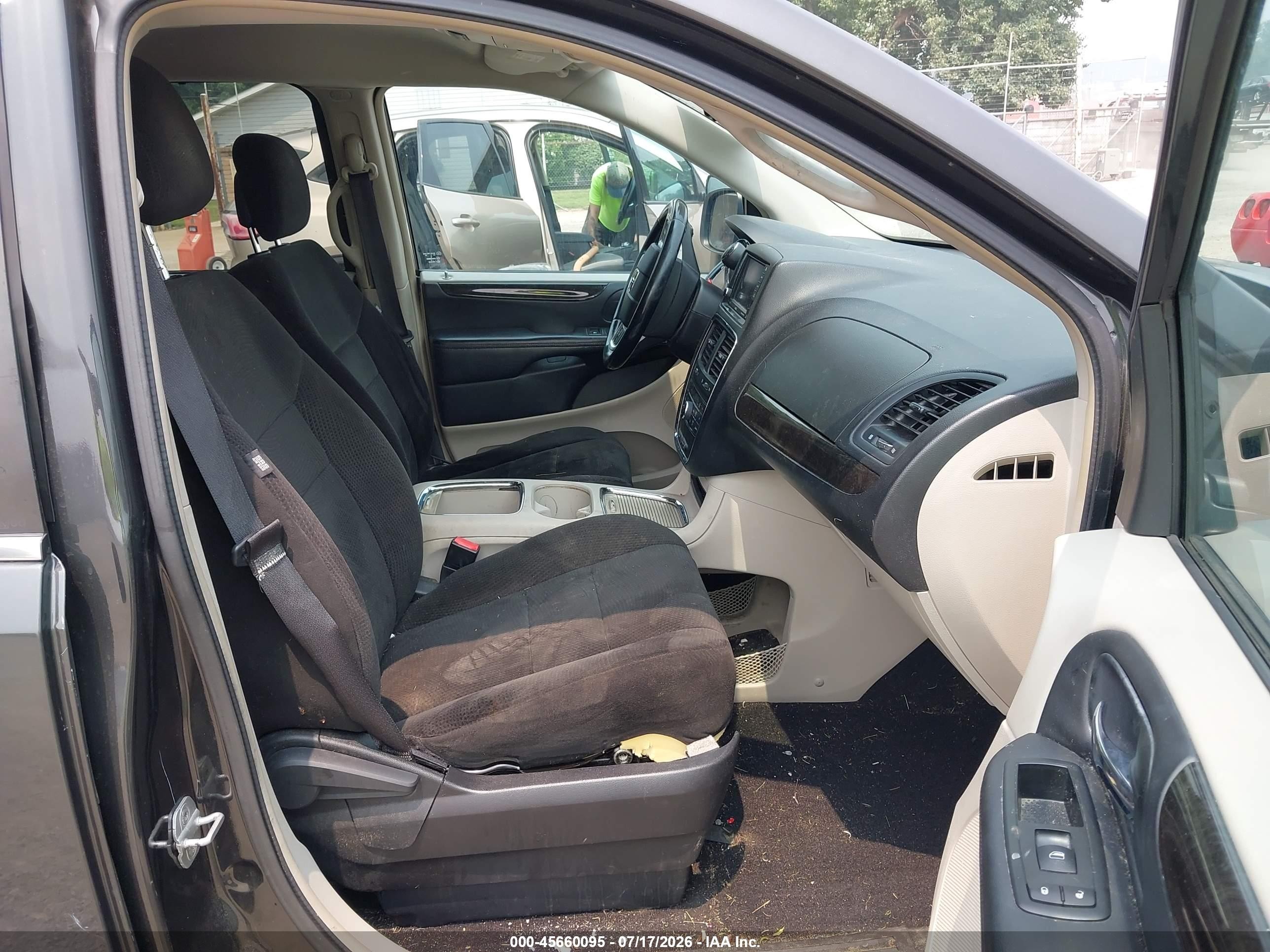 2012 Dodge Grand Caravan Crew Black vin: 2C4RDGDG2CR408618