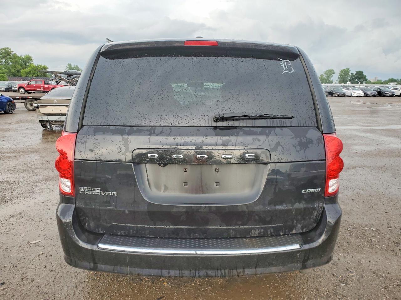2012 Dodge Grand Caravan Crew Charcoal vin: 2C4RDGDG2CR421174