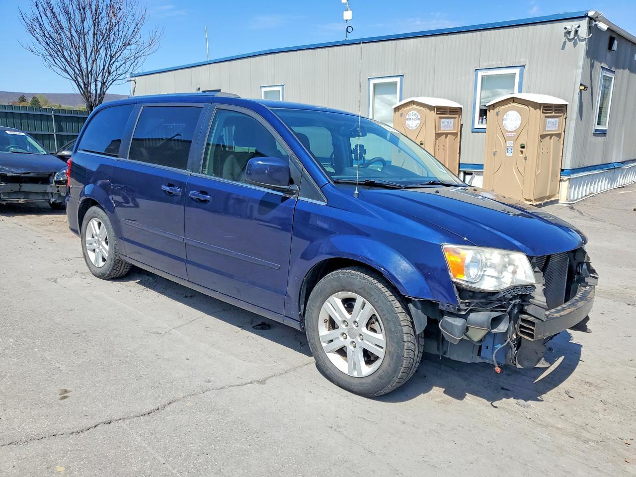 2013 Dodge Grand Caravan Crew Blue vin: 2C4RDGDG2DR543034