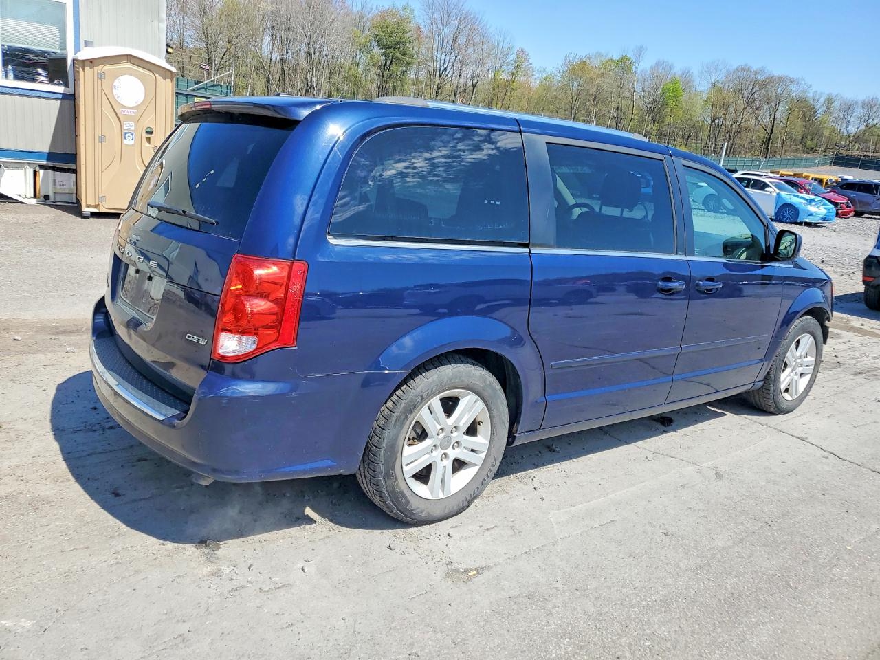 2013 Dodge Grand Caravan Crew Blue vin: 2C4RDGDG2DR543034