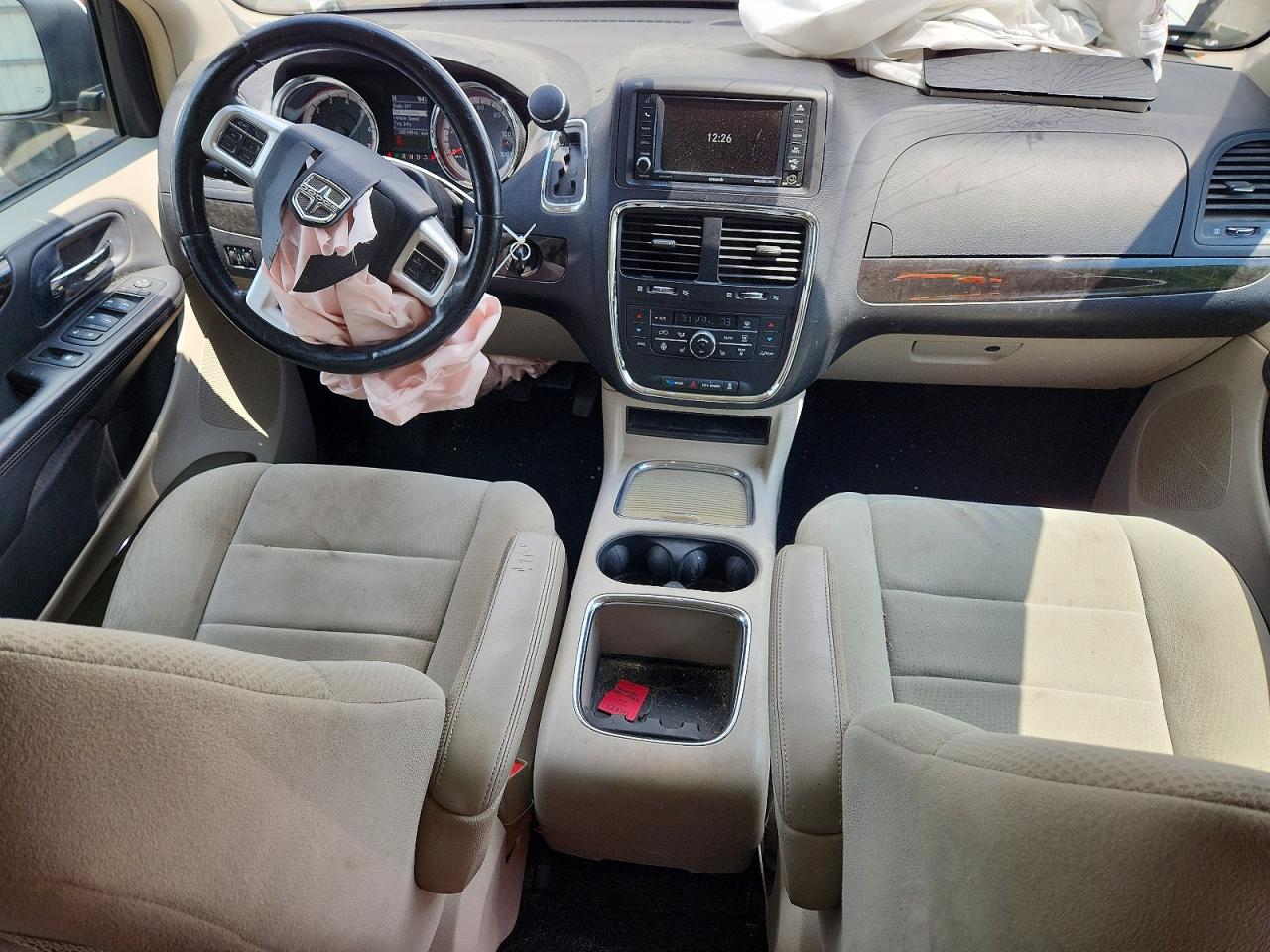 2013 Dodge Grand Caravan Crew White vin: 2C4RDGDG2DR586370