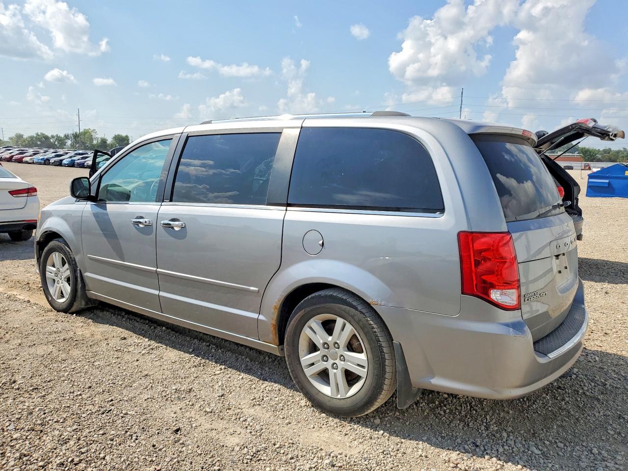 2013 Dodge Grand Caravan Crew Серебряный vin: 2C4RDGDG2DR619528