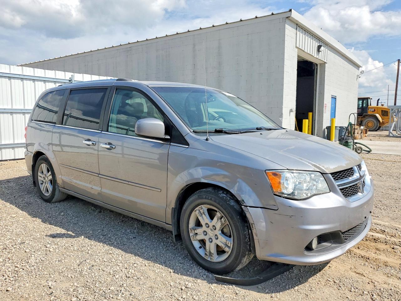 2013 Dodge Grand Caravan Crew Серебряный vin: 2C4RDGDG2DR619528