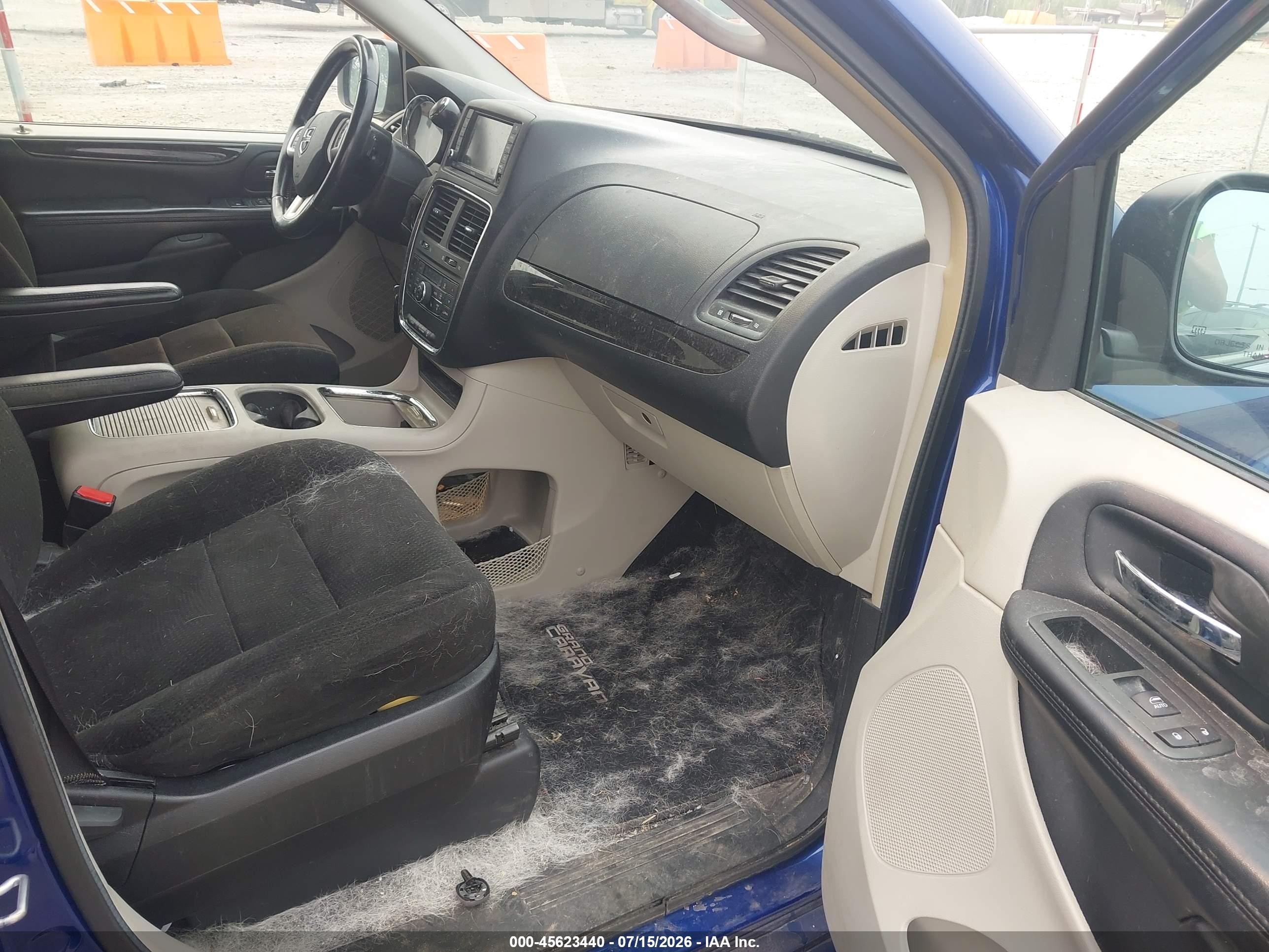 2013 Dodge Grand Caravan Crew Blue vin: 2C4RDGDG2DR660452