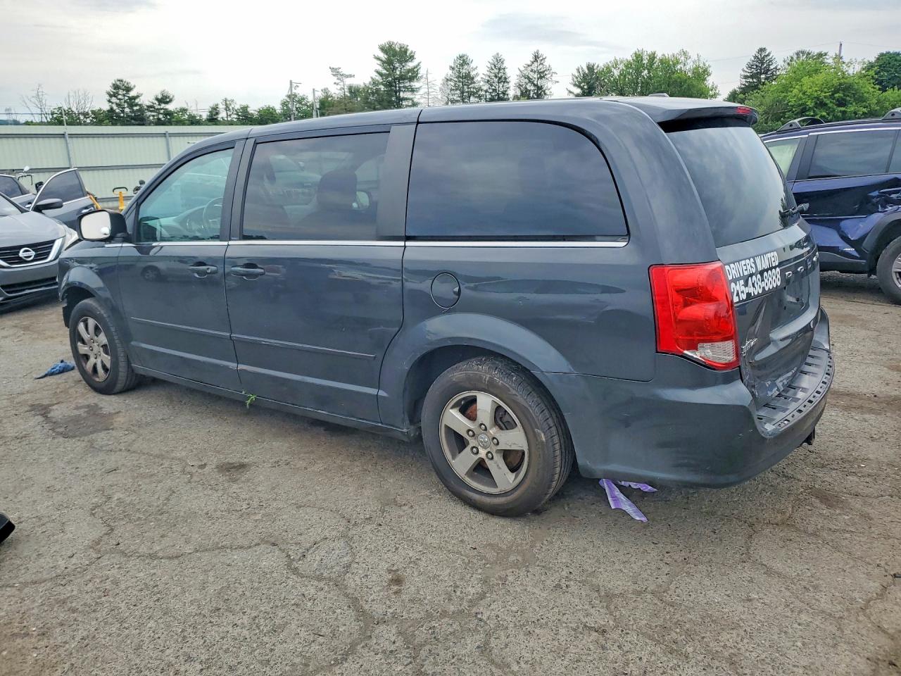 2012 Dodge Grand Caravan Crew Черный vin: 2C4RDGDG3CR108246