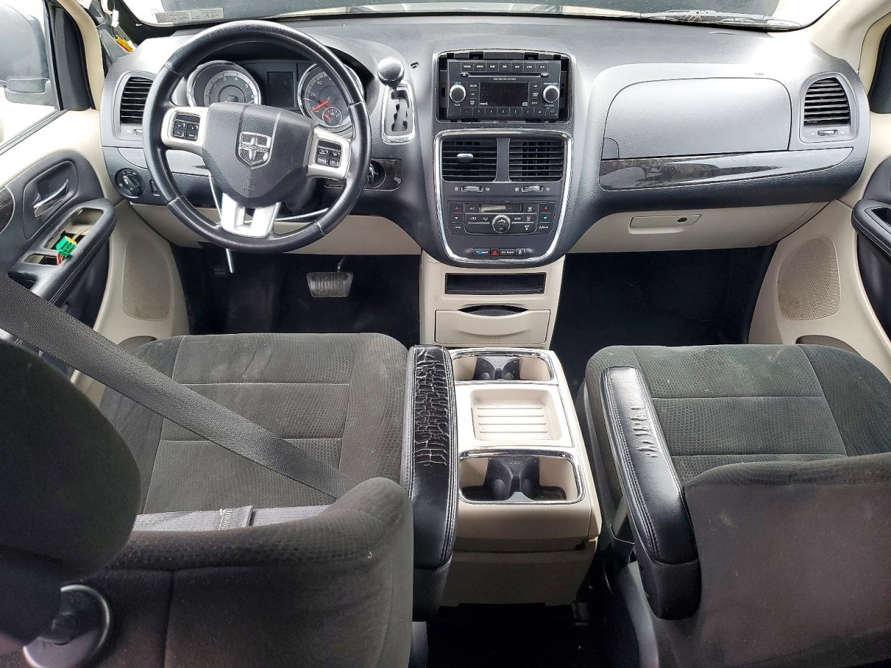 2012 Dodge Grand Caravan Crew Черный vin: 2C4RDGDG3CR108246