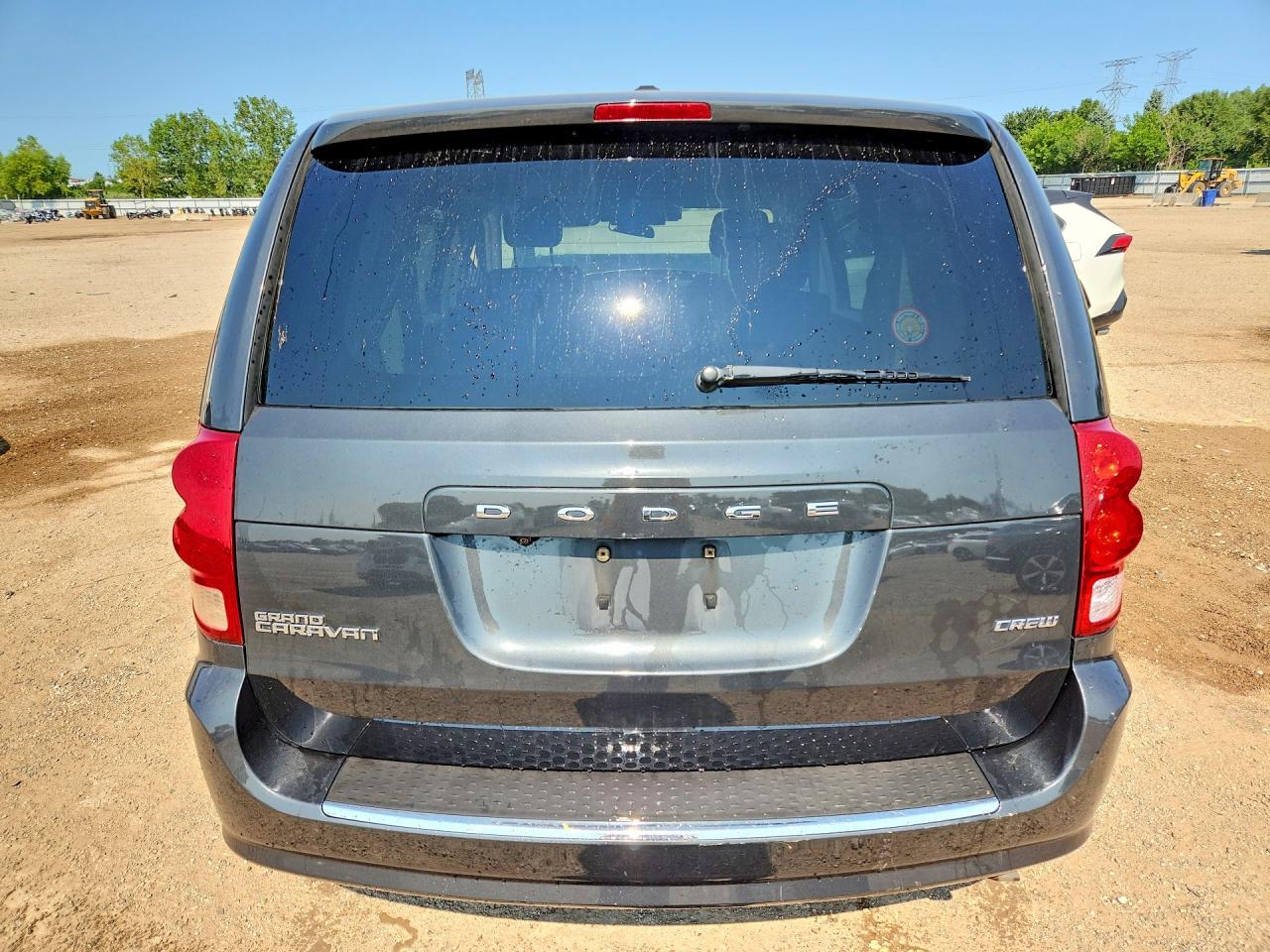 2012 Dodge Grand Caravan Crew Black vin: 2C4RDGDG3CR114936