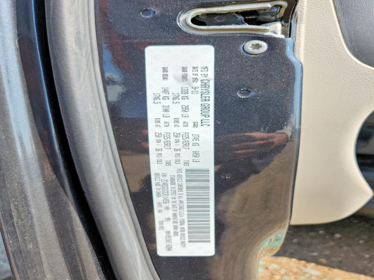 2012 Dodge Grand Caravan Crew Black vin: 2C4RDGDG3CR114936
