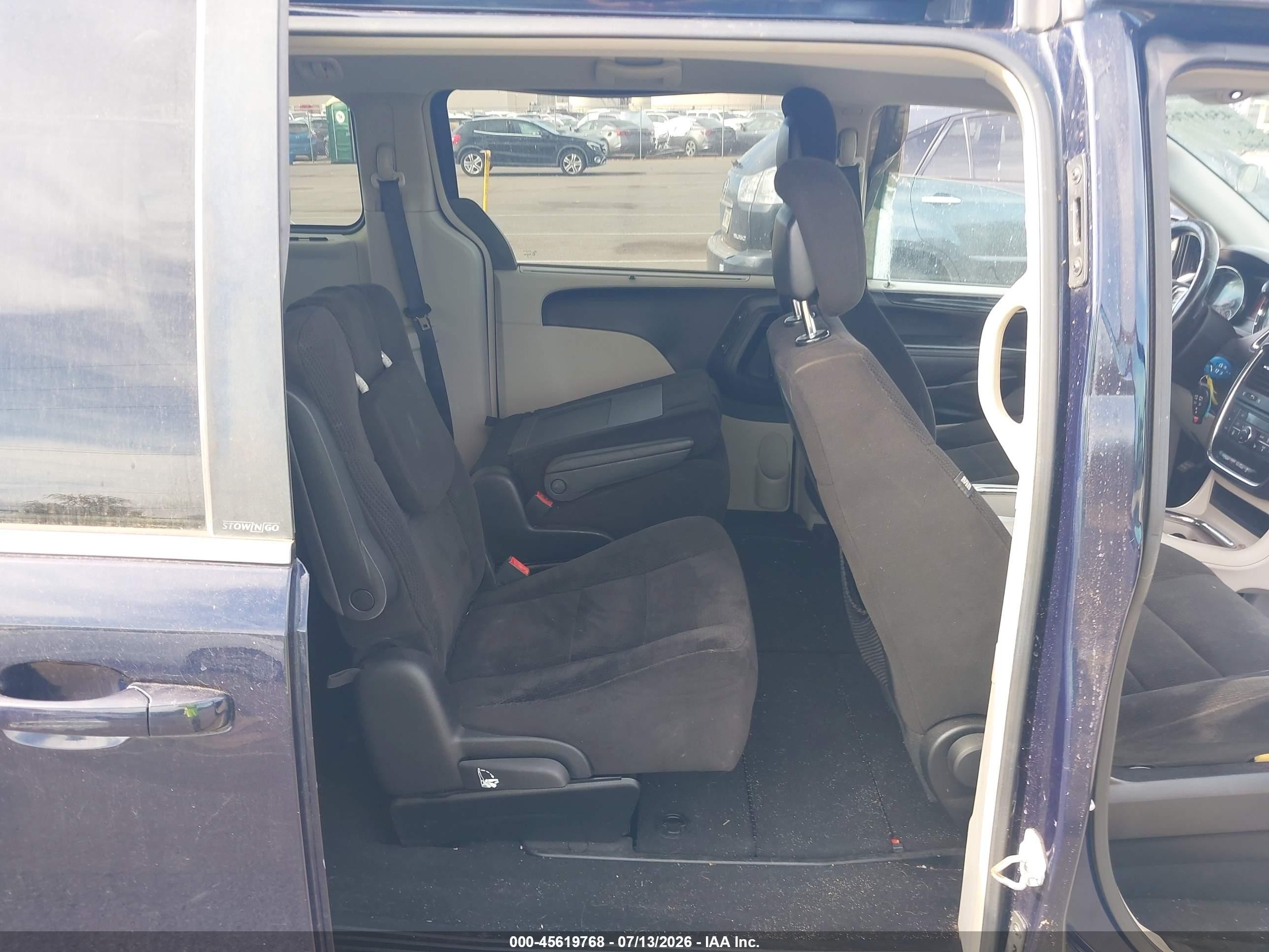 2012 Dodge Grand Caravan Crew Blue vin: 2C4RDGDG3CR348509