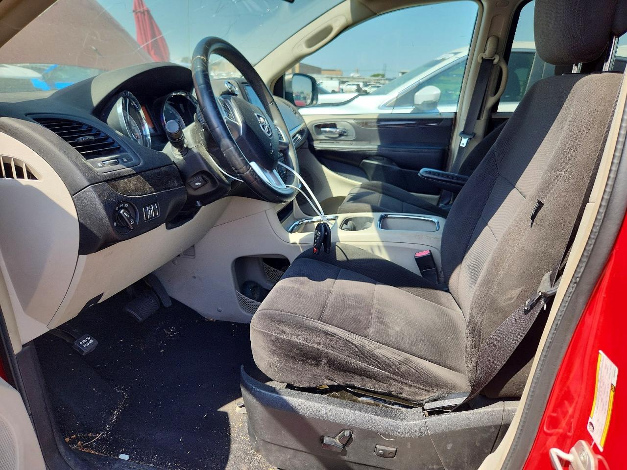 2013 Dodge Grand Caravan Crew Red vin: 2C4RDGDG3DR508034