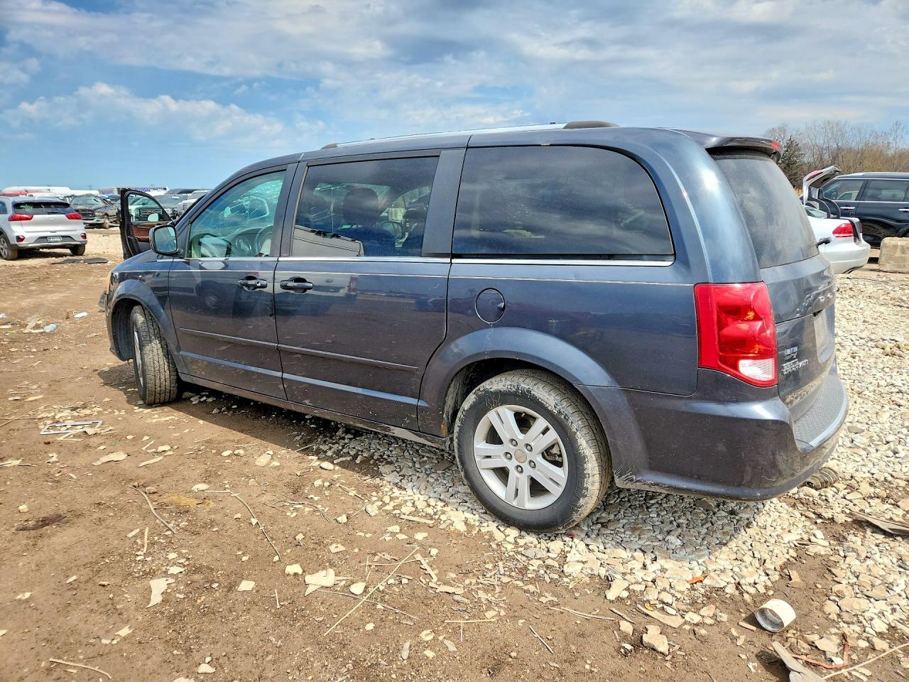 2013 Dodge Grand Caravan Crew Black vin: 2C4RDGDG3DR773715