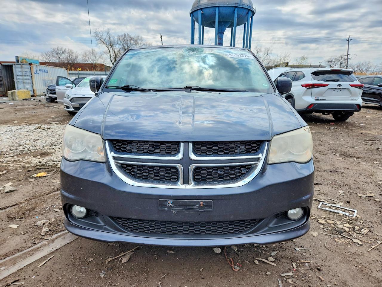 2013 Dodge Grand Caravan Crew Black vin: 2C4RDGDG3DR773715