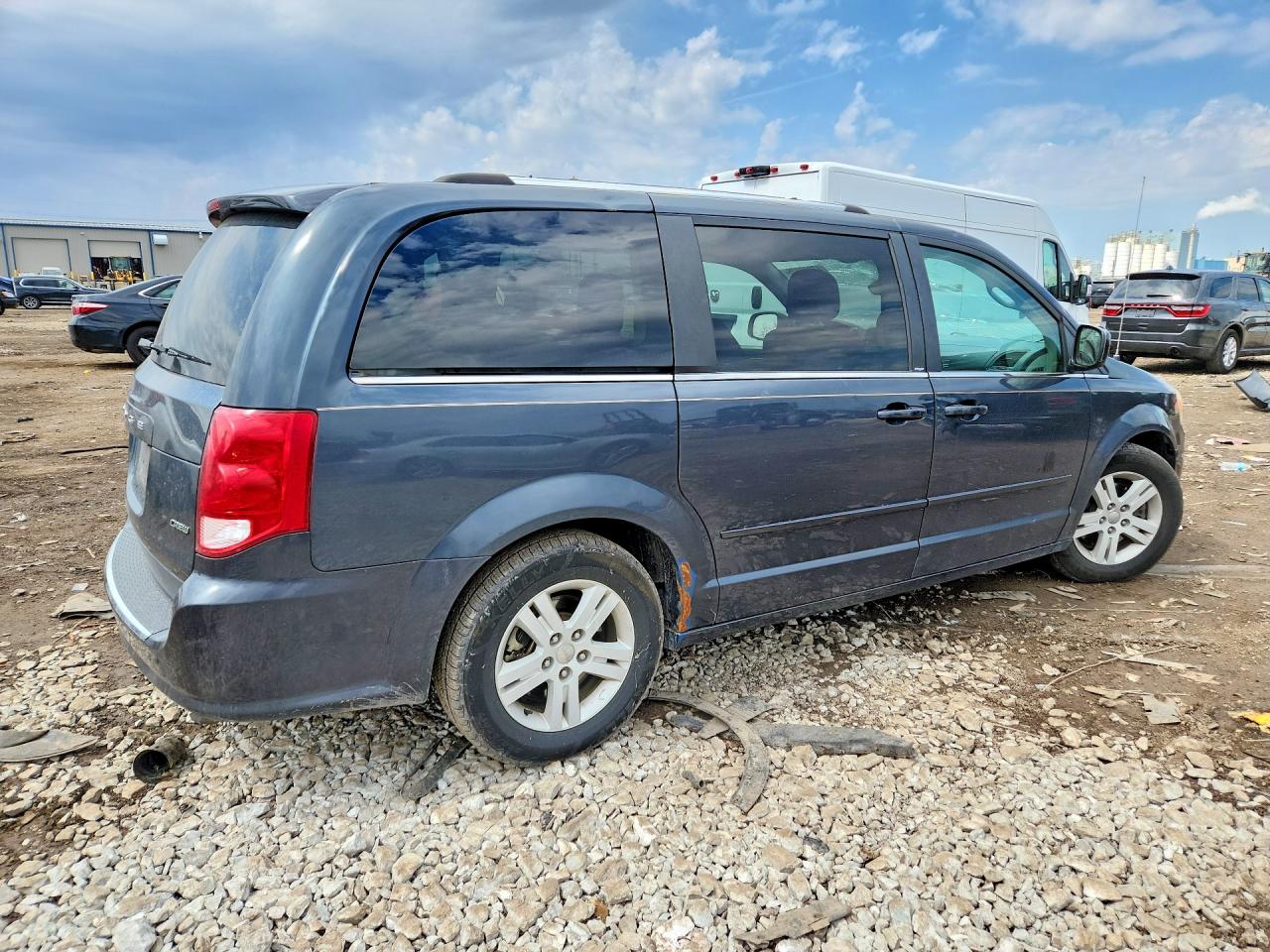 2013 Dodge Grand Caravan Crew Black vin: 2C4RDGDG3DR773715