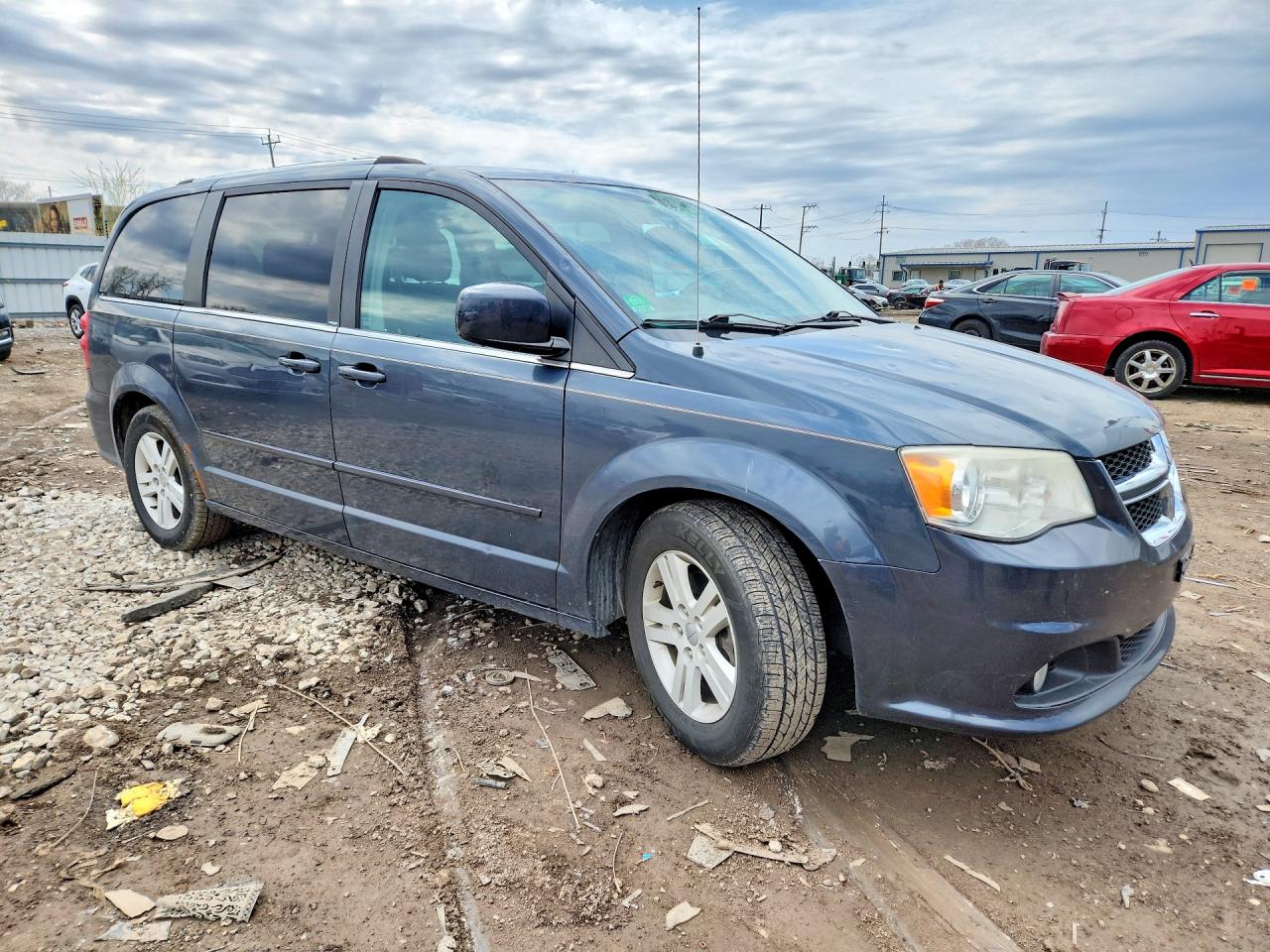 2013 Dodge Grand Caravan Crew Black vin: 2C4RDGDG3DR773715