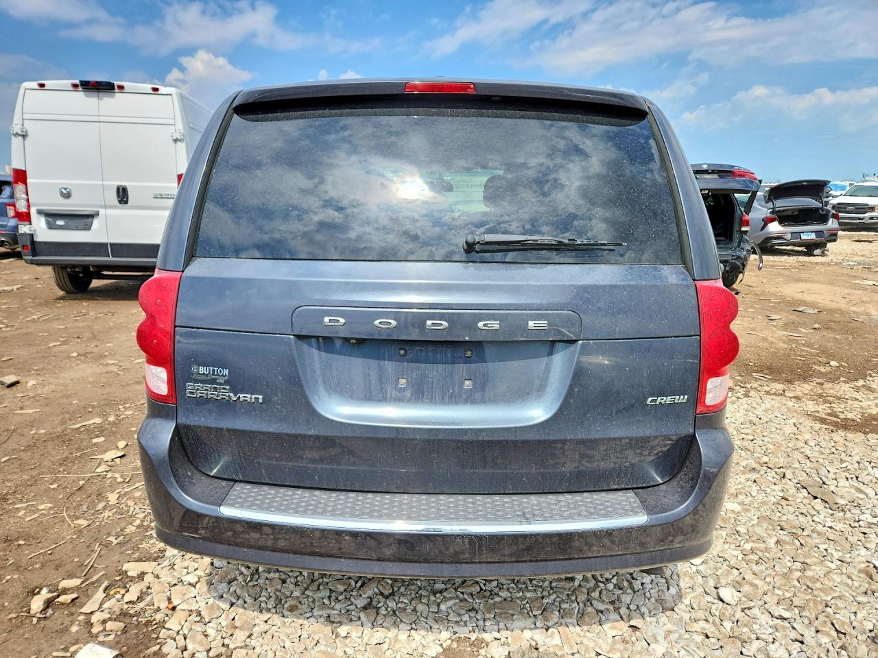 2013 Dodge Grand Caravan Crew Black vin: 2C4RDGDG3DR773715