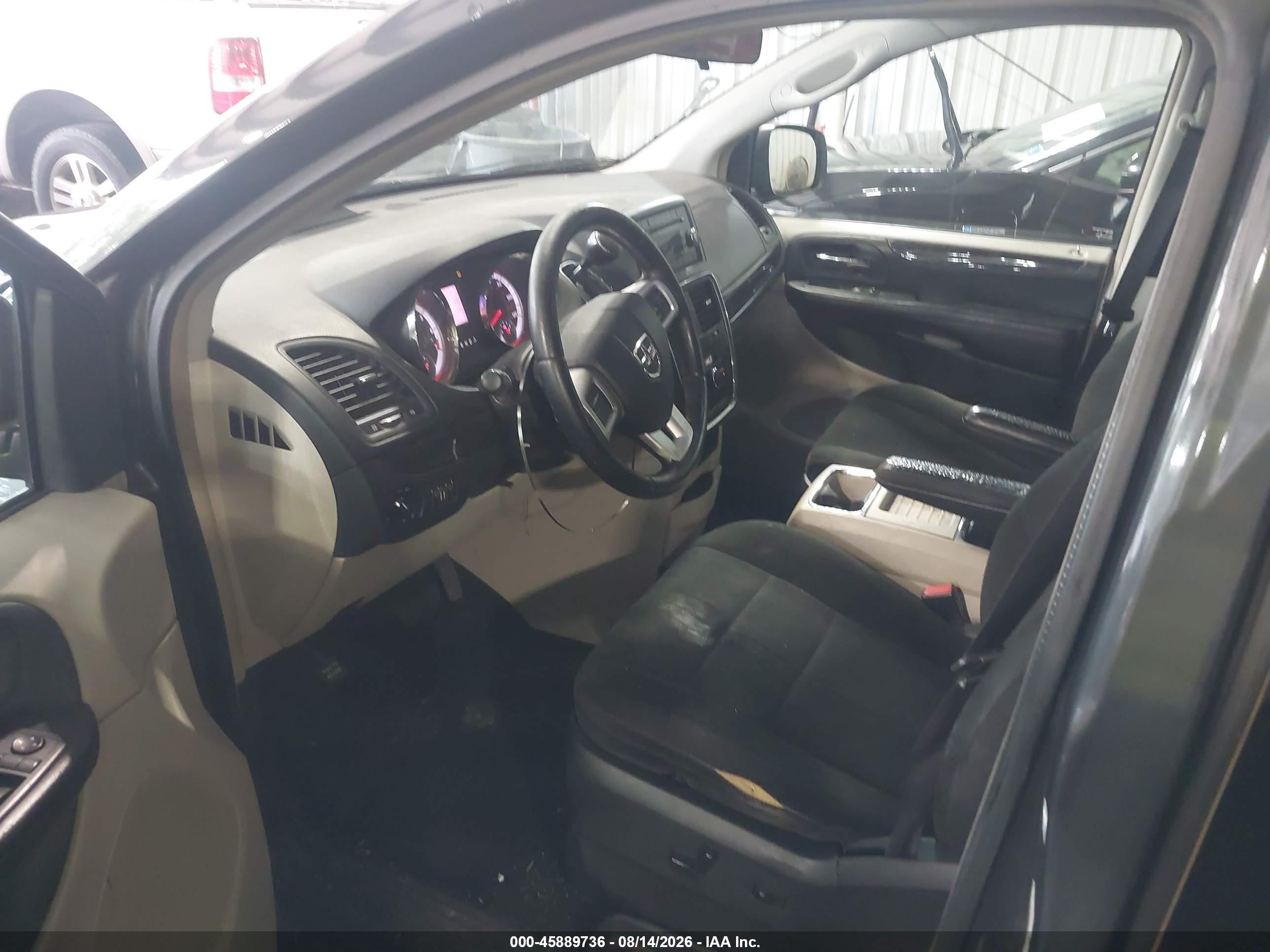 2012 Dodge Grand Caravan Crew Серый vin: 2C4RDGDG4CR138596
