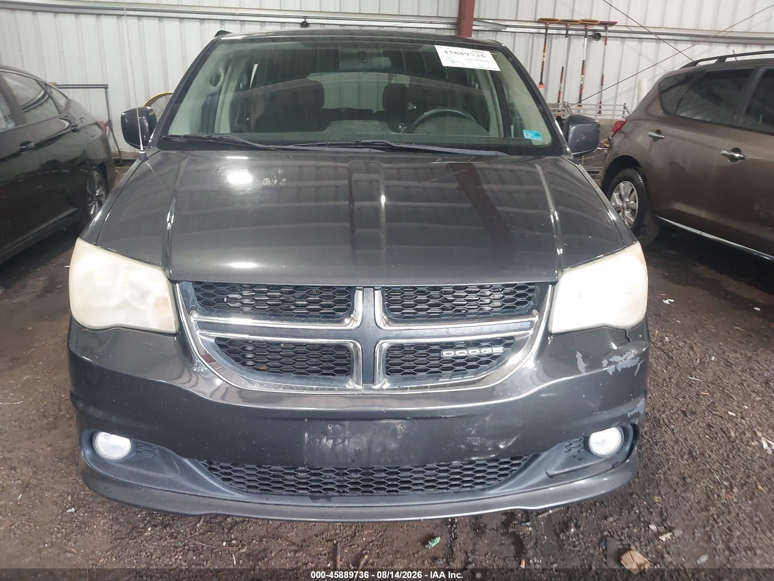 2012 Dodge Grand Caravan Crew Серый vin: 2C4RDGDG4CR138596