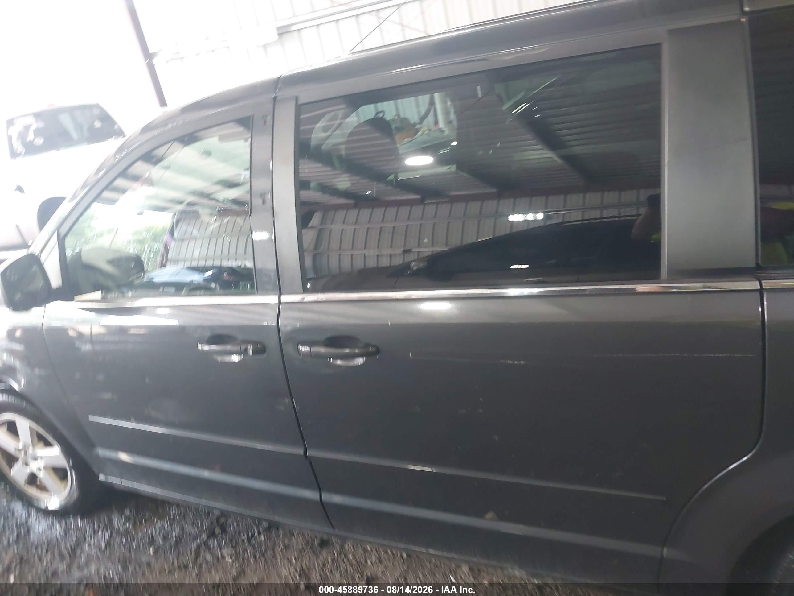 2012 Dodge Grand Caravan Crew Серый vin: 2C4RDGDG4CR138596