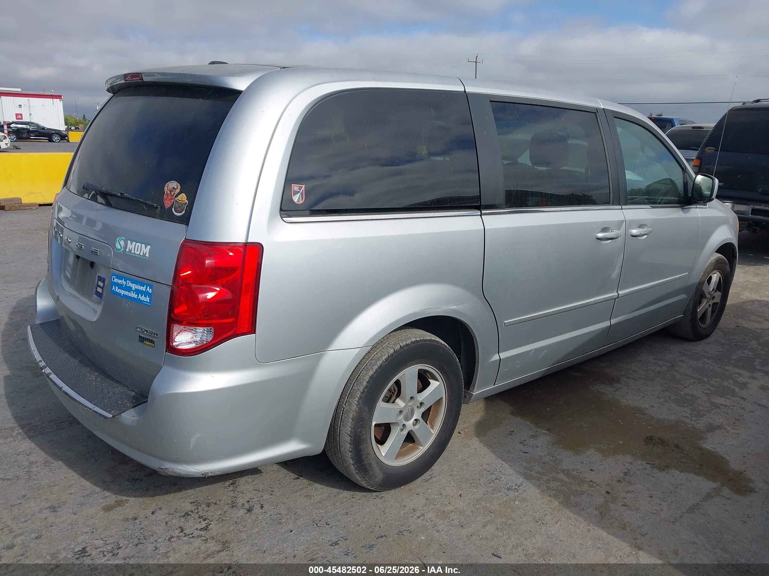 2012 Dodge Grand Caravan Crew Gray vin: 2C4RDGDG4CR205956