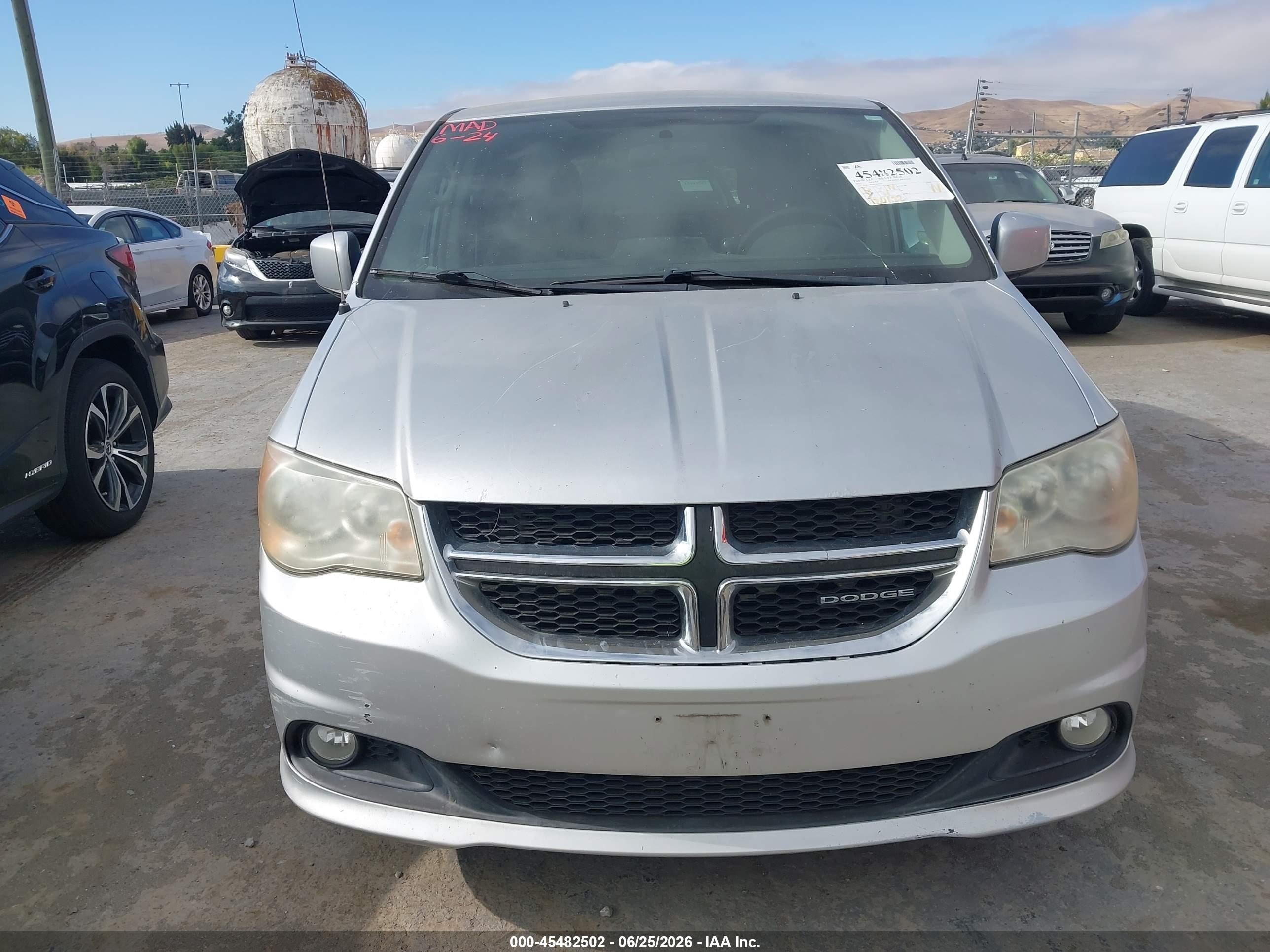 2012 Dodge Grand Caravan Crew Gray vin: 2C4RDGDG4CR205956