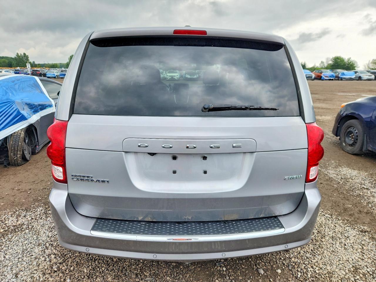 2013 Dodge Grand Caravan Crew Gray vin: 2C4RDGDG4DR653633