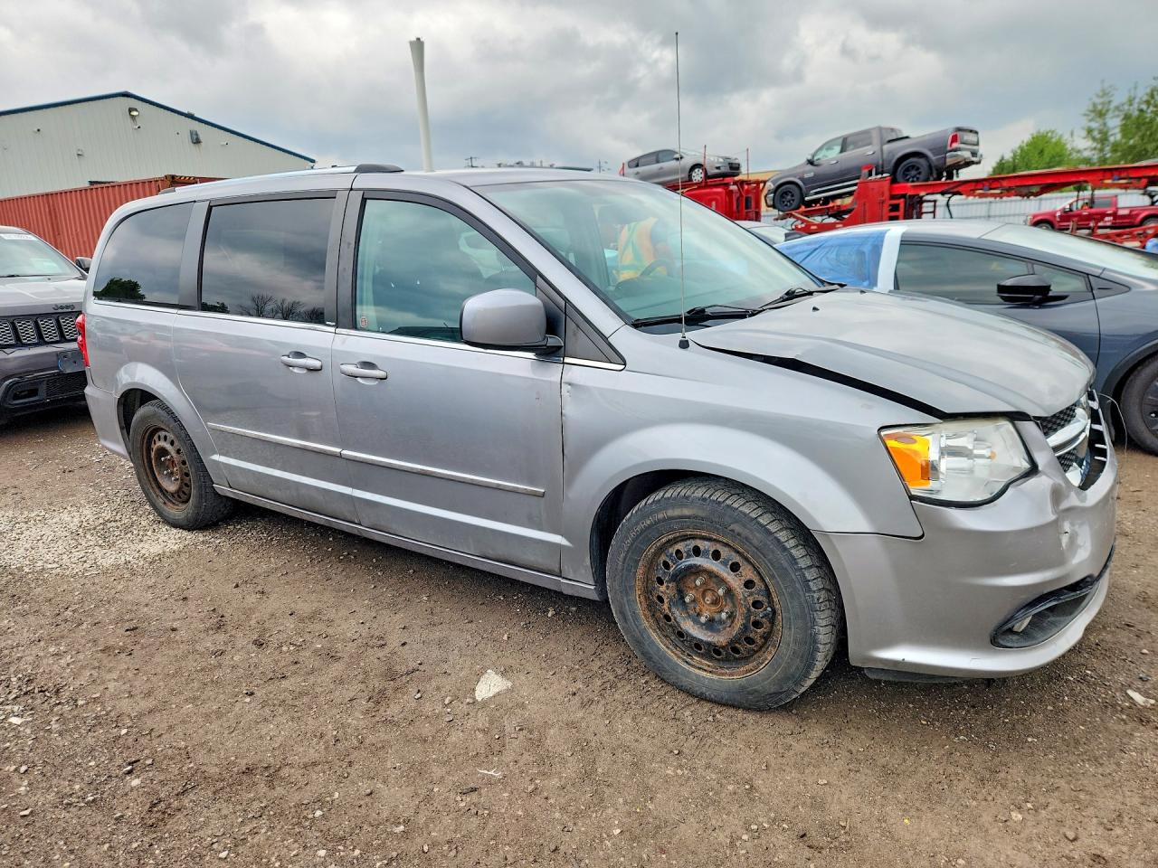 2013 Dodge Grand Caravan Crew Gray vin: 2C4RDGDG4DR653633