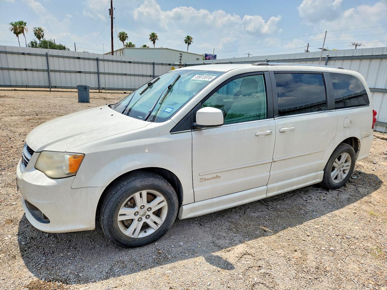 2013 Dodge Grand Caravan White vin: 2C4RDGDG4DR781015