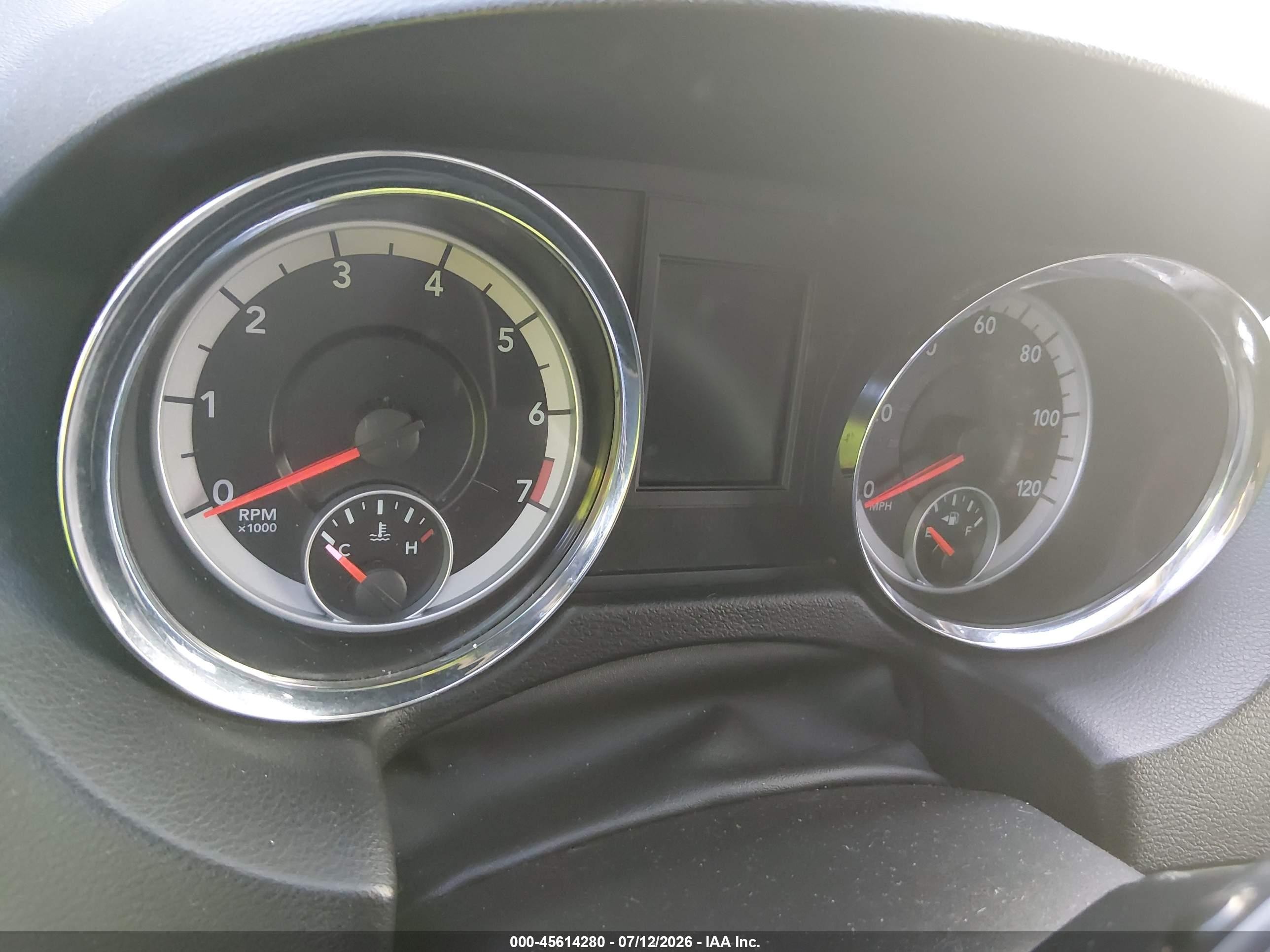 2012 Dodge Grand Caravan Crew Black vin: 2C4RDGDG6CR108998