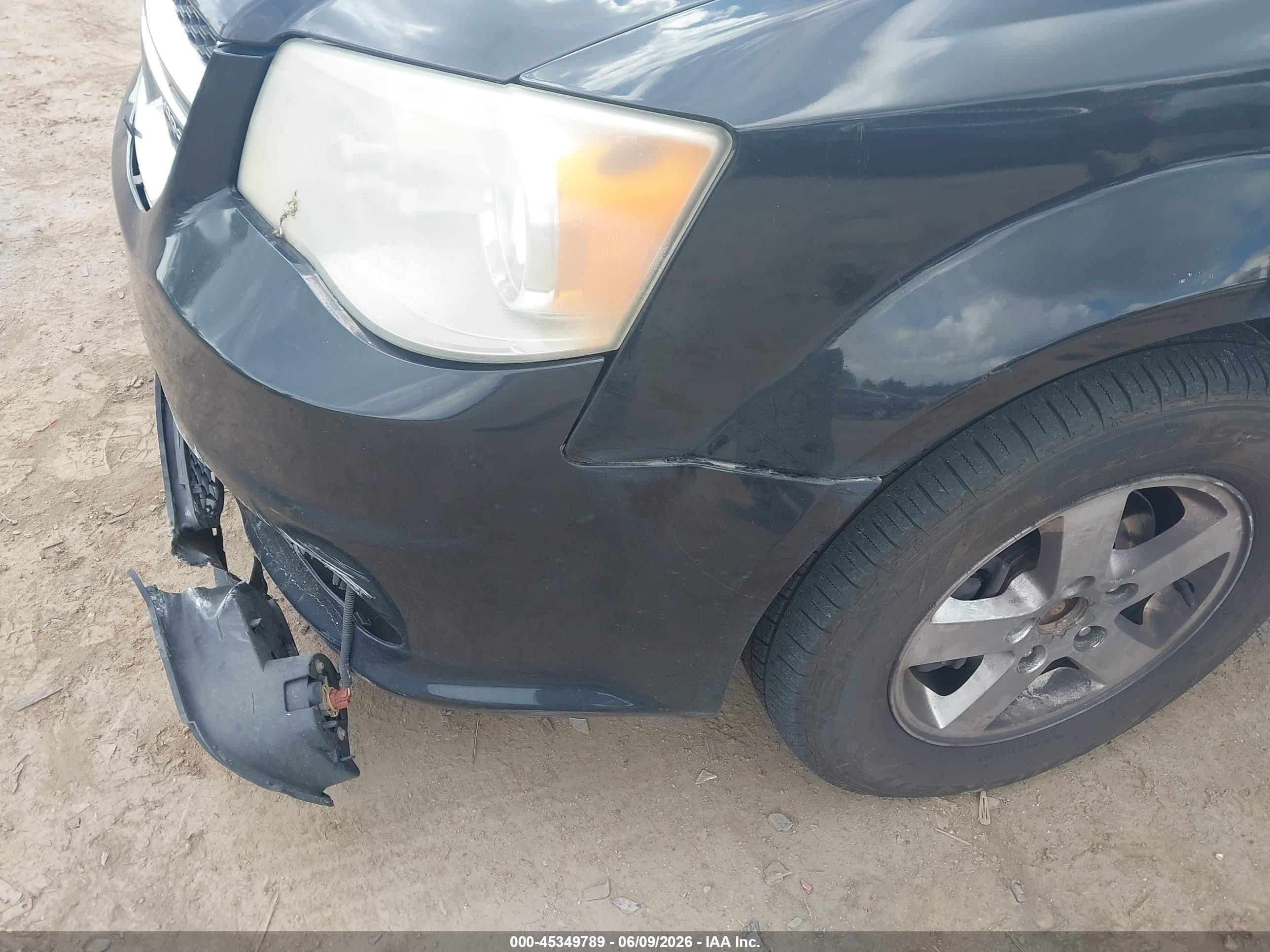 2012 Dodge Grand Caravan Crew Black vin: 2C4RDGDG6CR109794