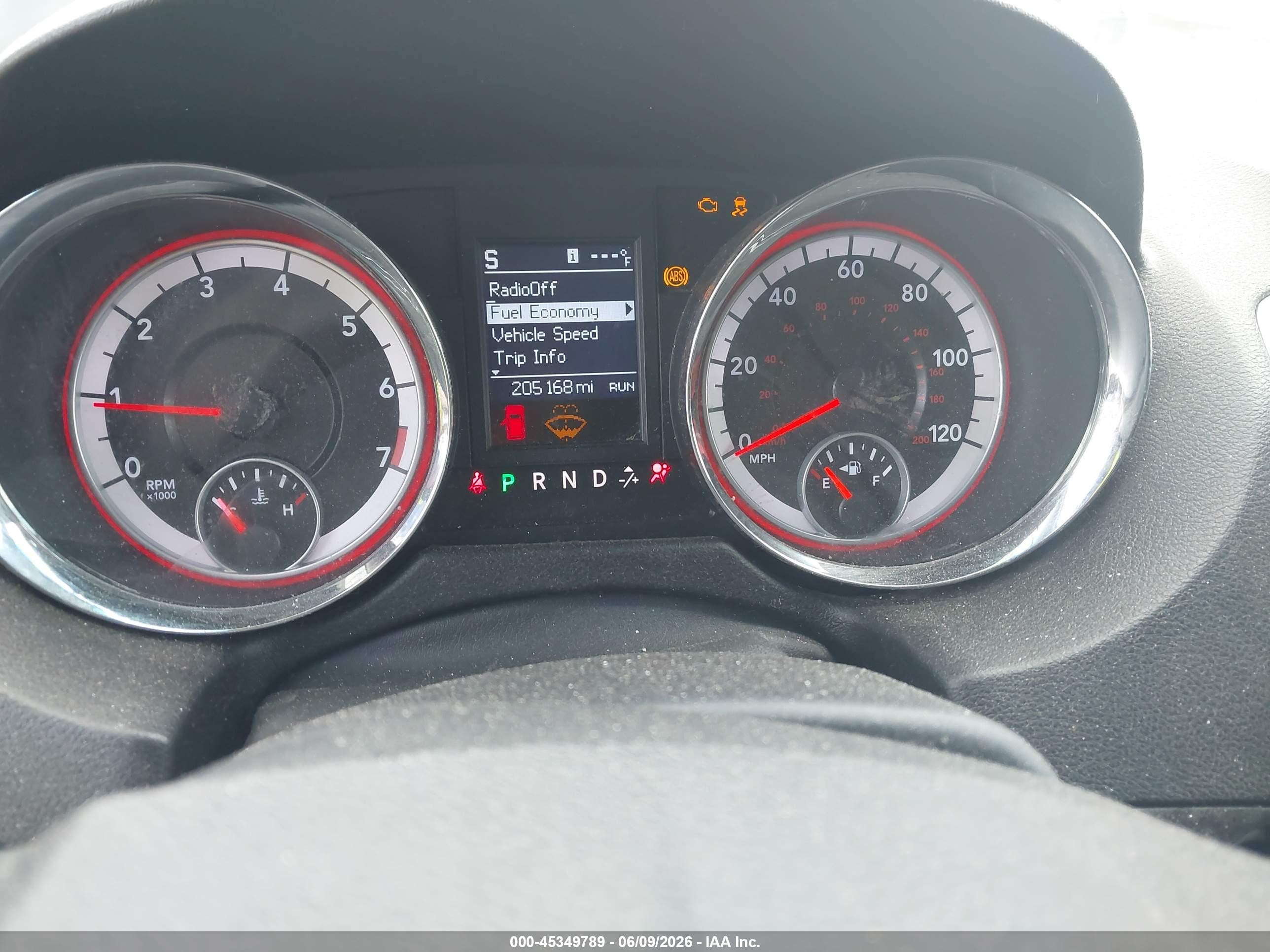 2012 Dodge Grand Caravan Crew Black vin: 2C4RDGDG6CR109794