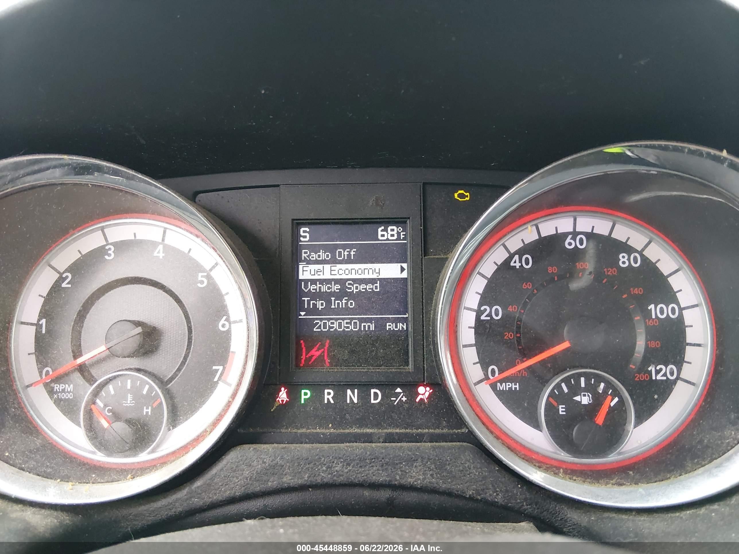 2012 Dodge Grand Caravan Crew Black vin: 2C4RDGDG6CR109813