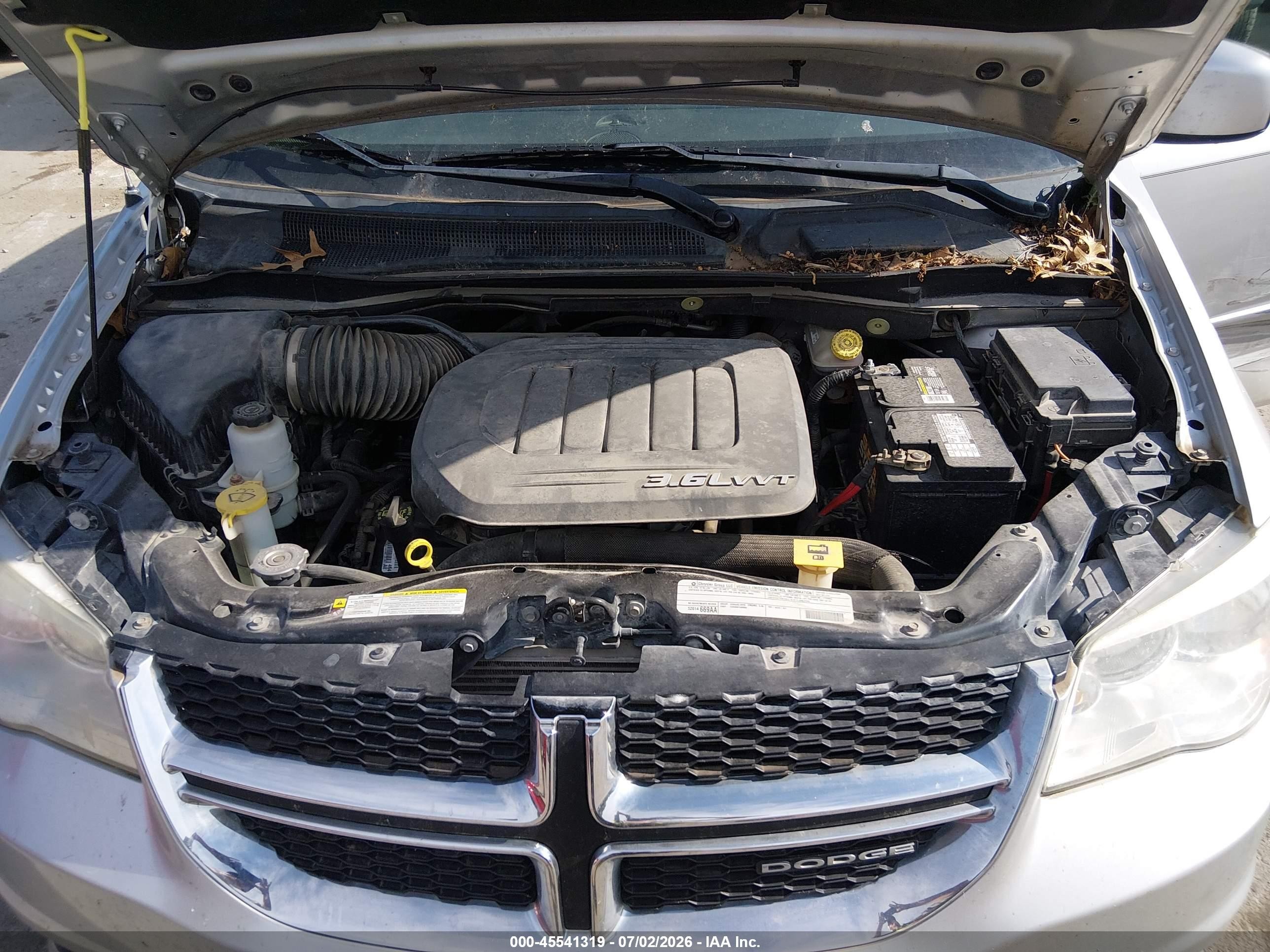 2012 Dodge Grand Caravan Crew Silver vin: 2C4RDGDG6CR198301