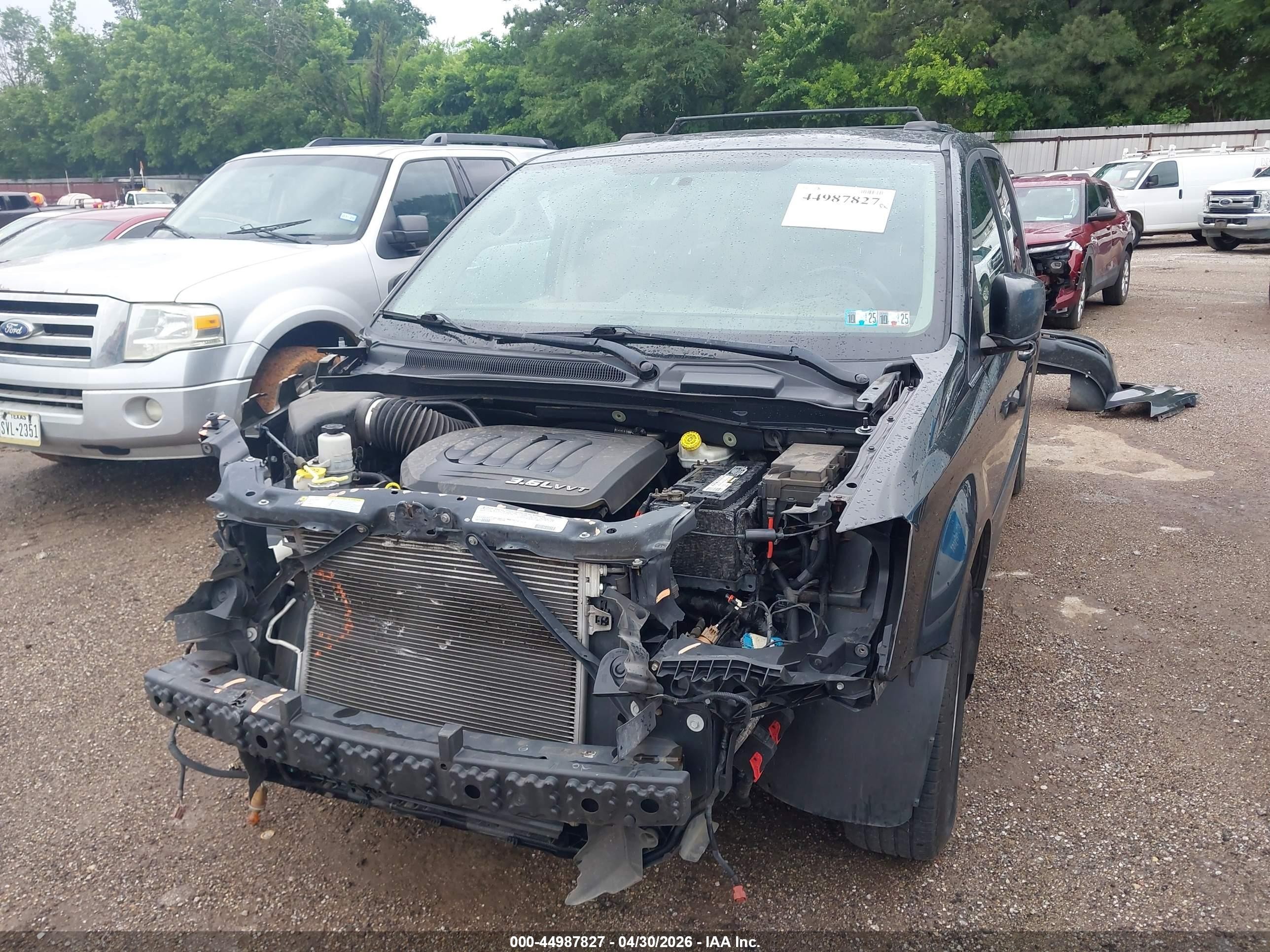 2012 Dodge Grand Caravan Crew Gray vin: 2C4RDGDG6CR367281