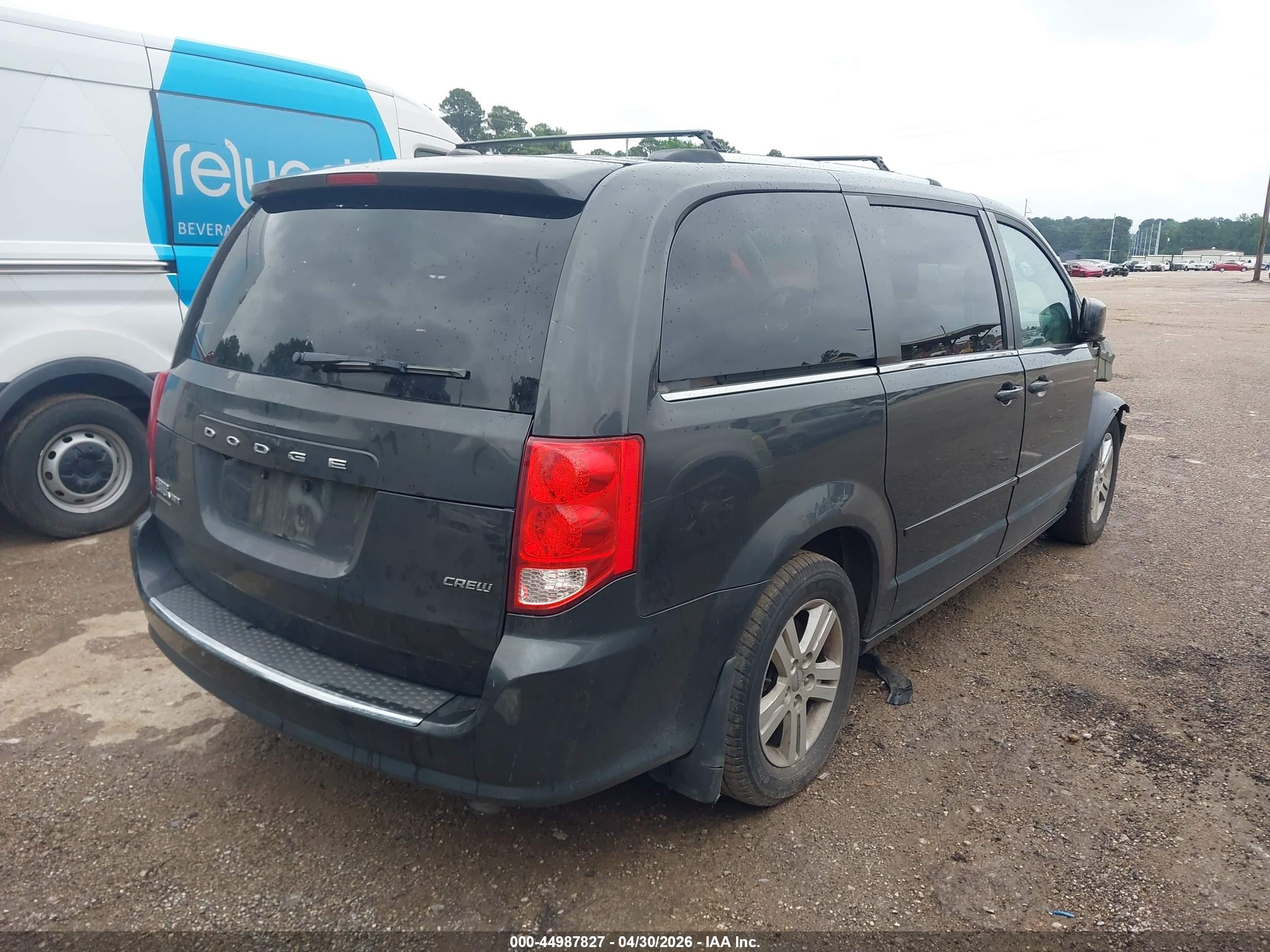 2012 Dodge Grand Caravan Crew Gray vin: 2C4RDGDG6CR367281