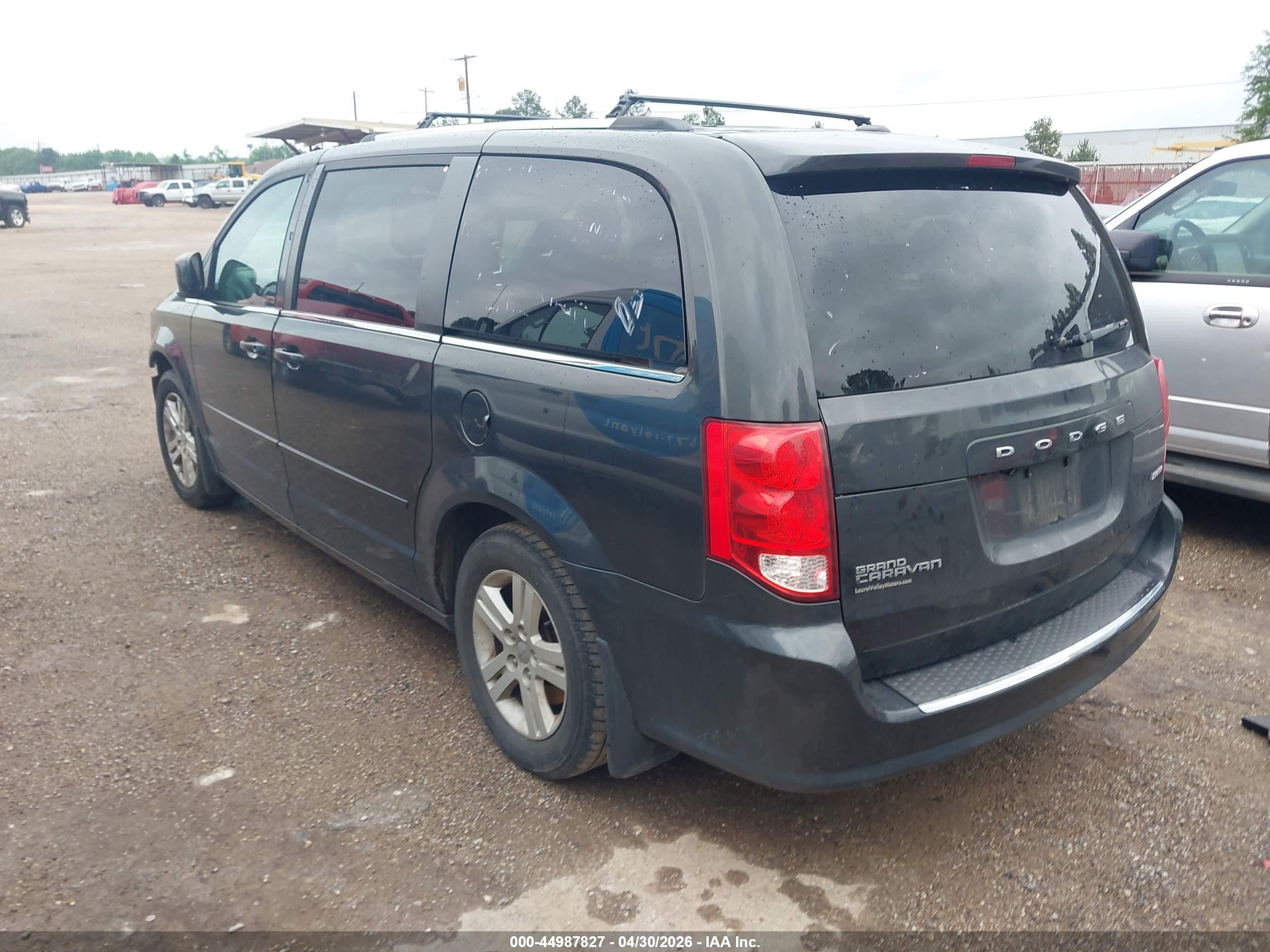 2012 Dodge Grand Caravan Crew Gray vin: 2C4RDGDG6CR367281