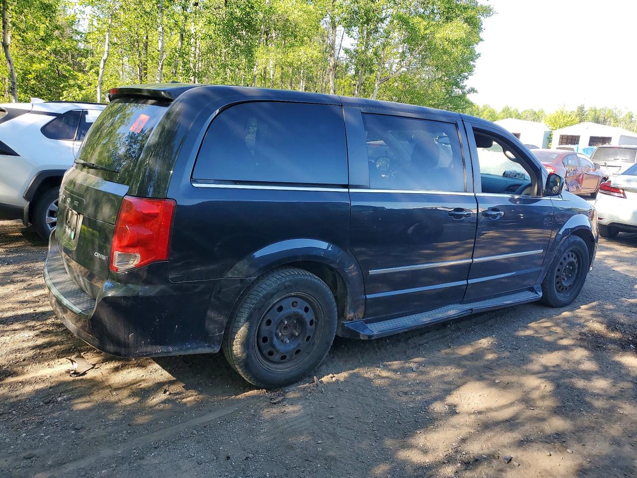 2012 Dodge Grand Caravan Crew Black vin: 2C4RDGDG6CR398112