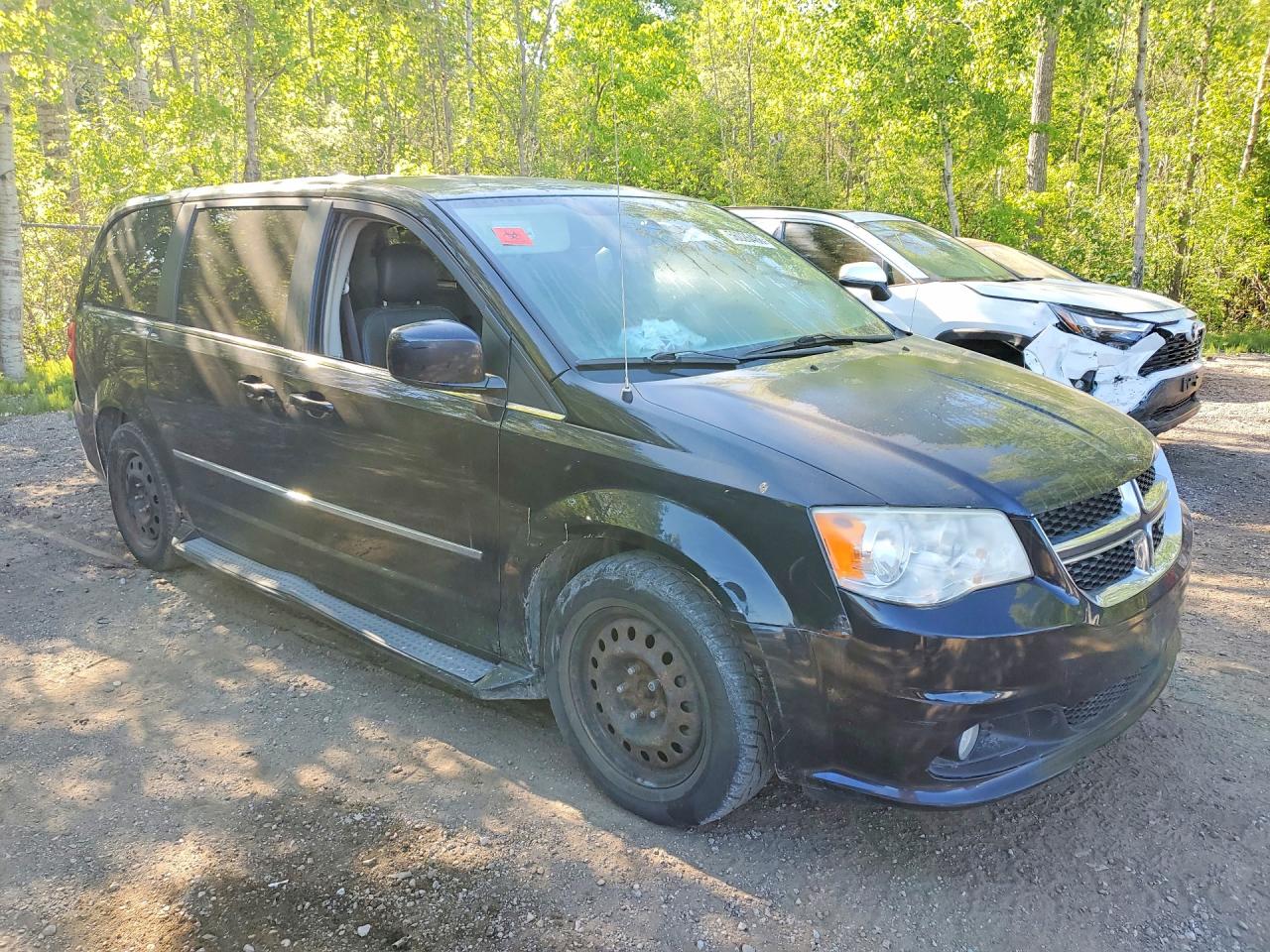 2012 Dodge Grand Caravan Crew Black vin: 2C4RDGDG6CR398112