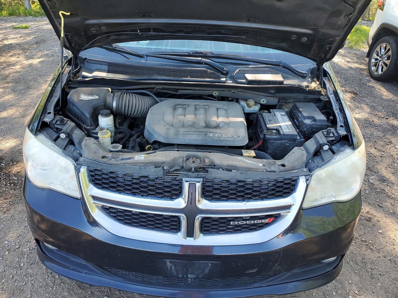 2012 Dodge Grand Caravan Crew Black vin: 2C4RDGDG6CR398112